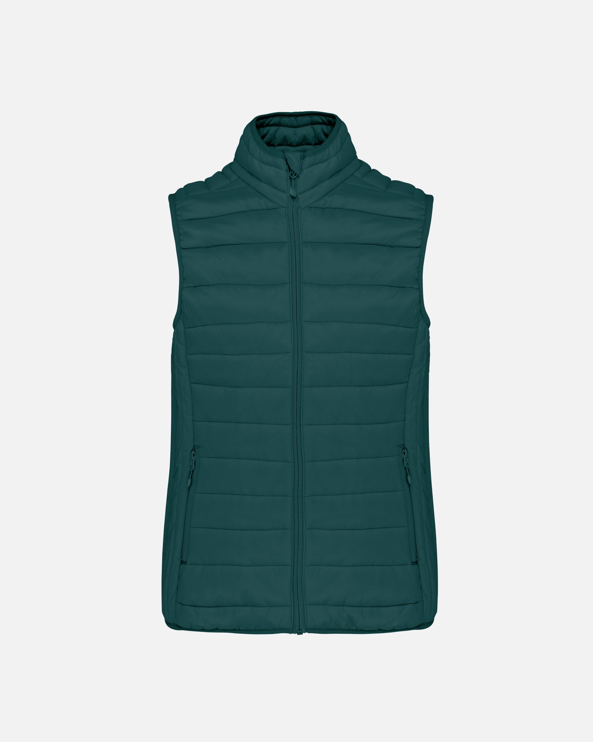 Leichte Damen Steppweste Mineral Green von VIVID