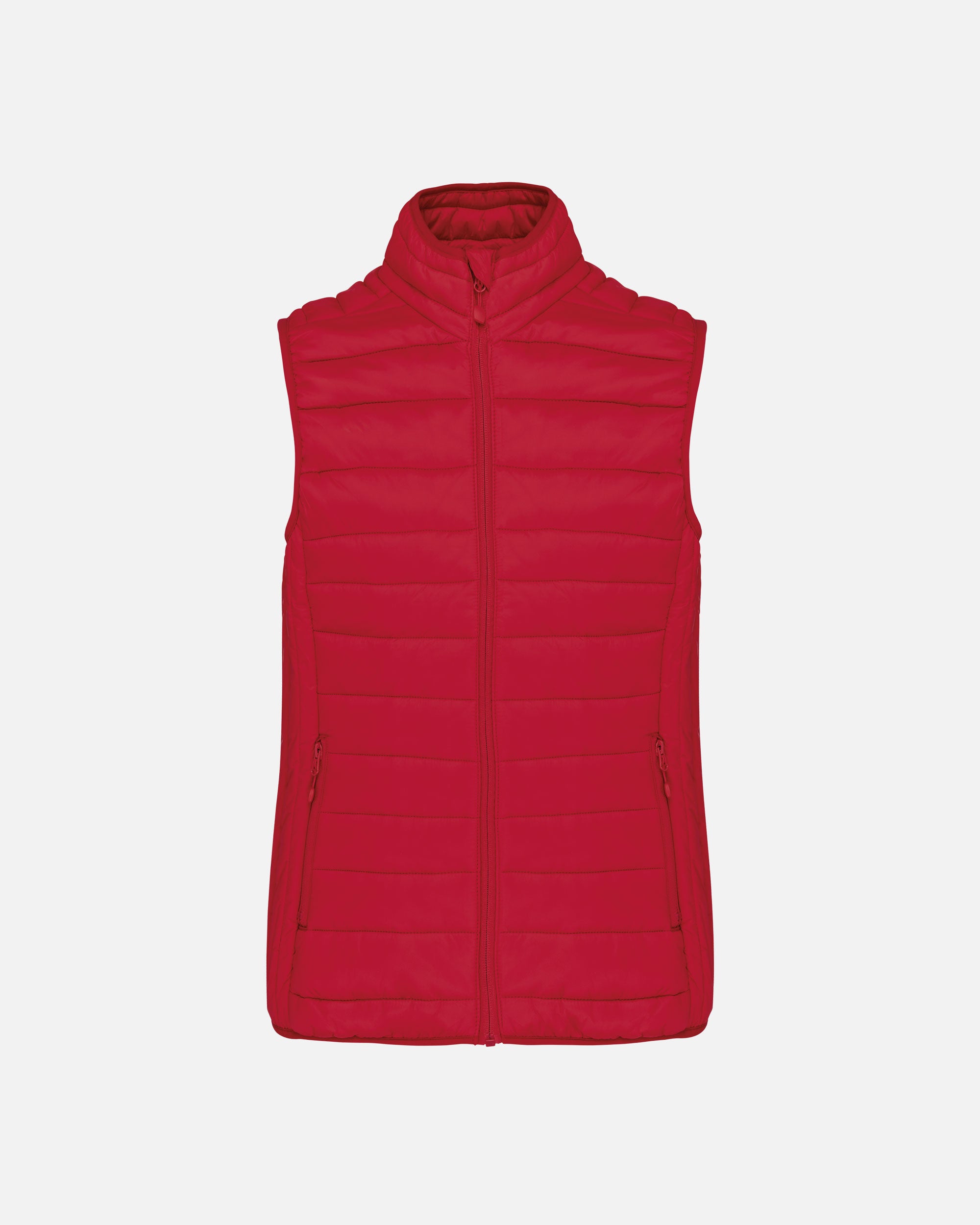 Leichte Damen Steppweste Fire Red von VIVID