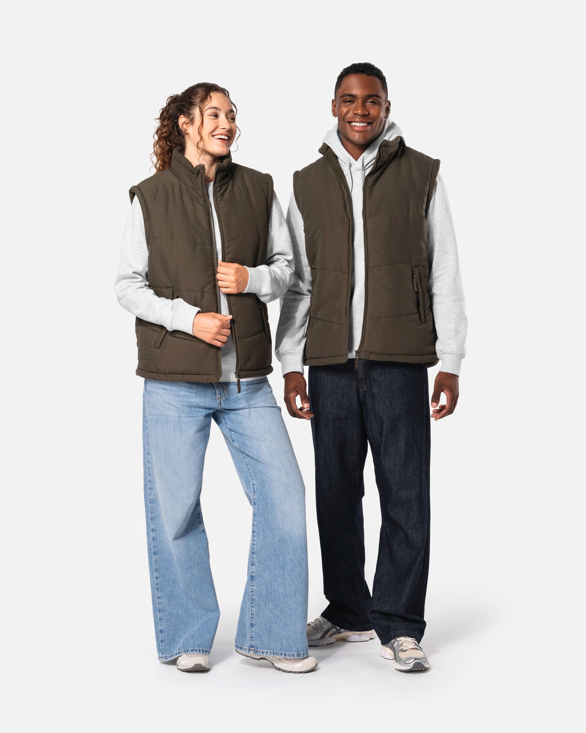 Unisex Fleece Weste von VIVID