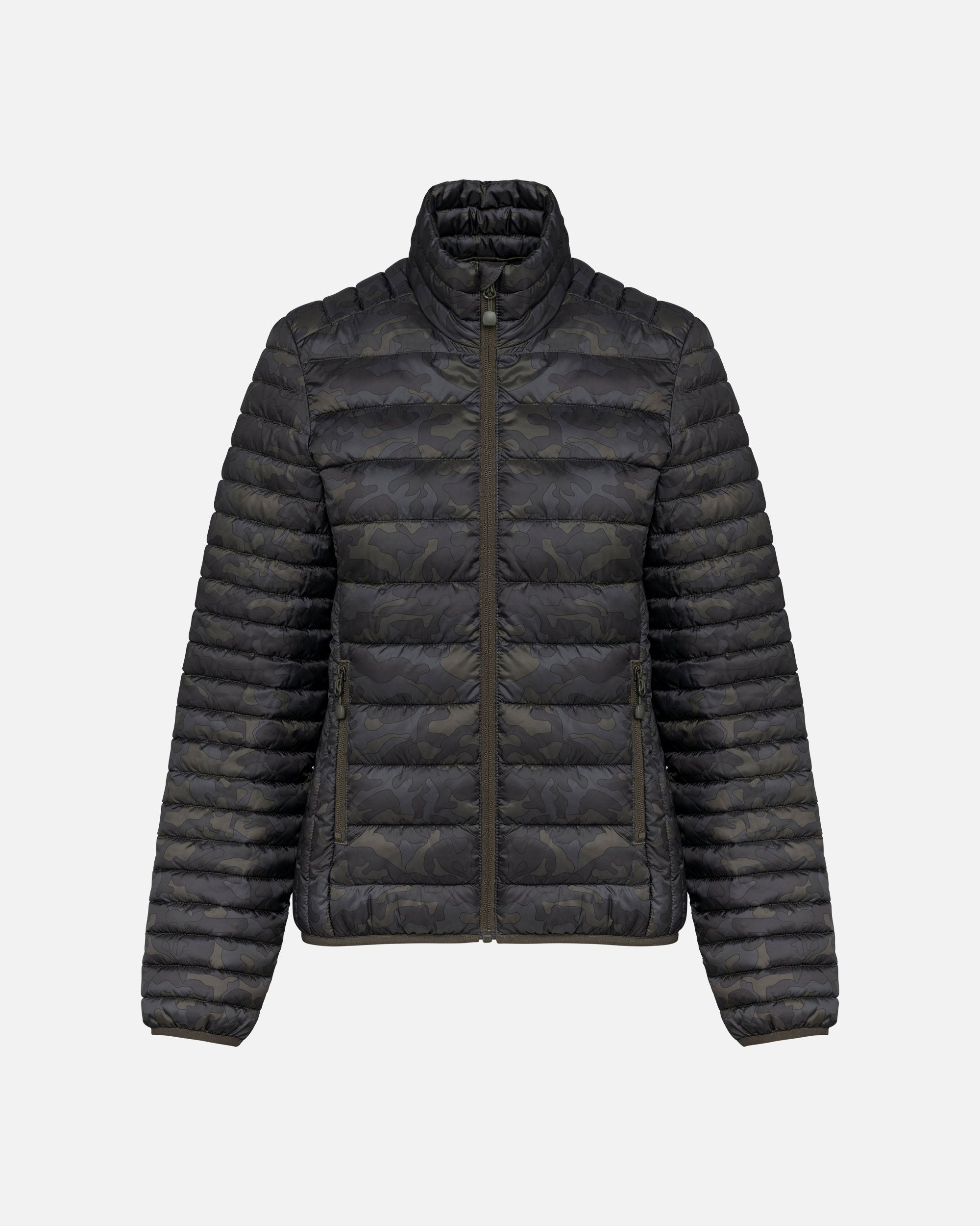 Leichte Damen Steppjacke Jungle Camo von VIVID
