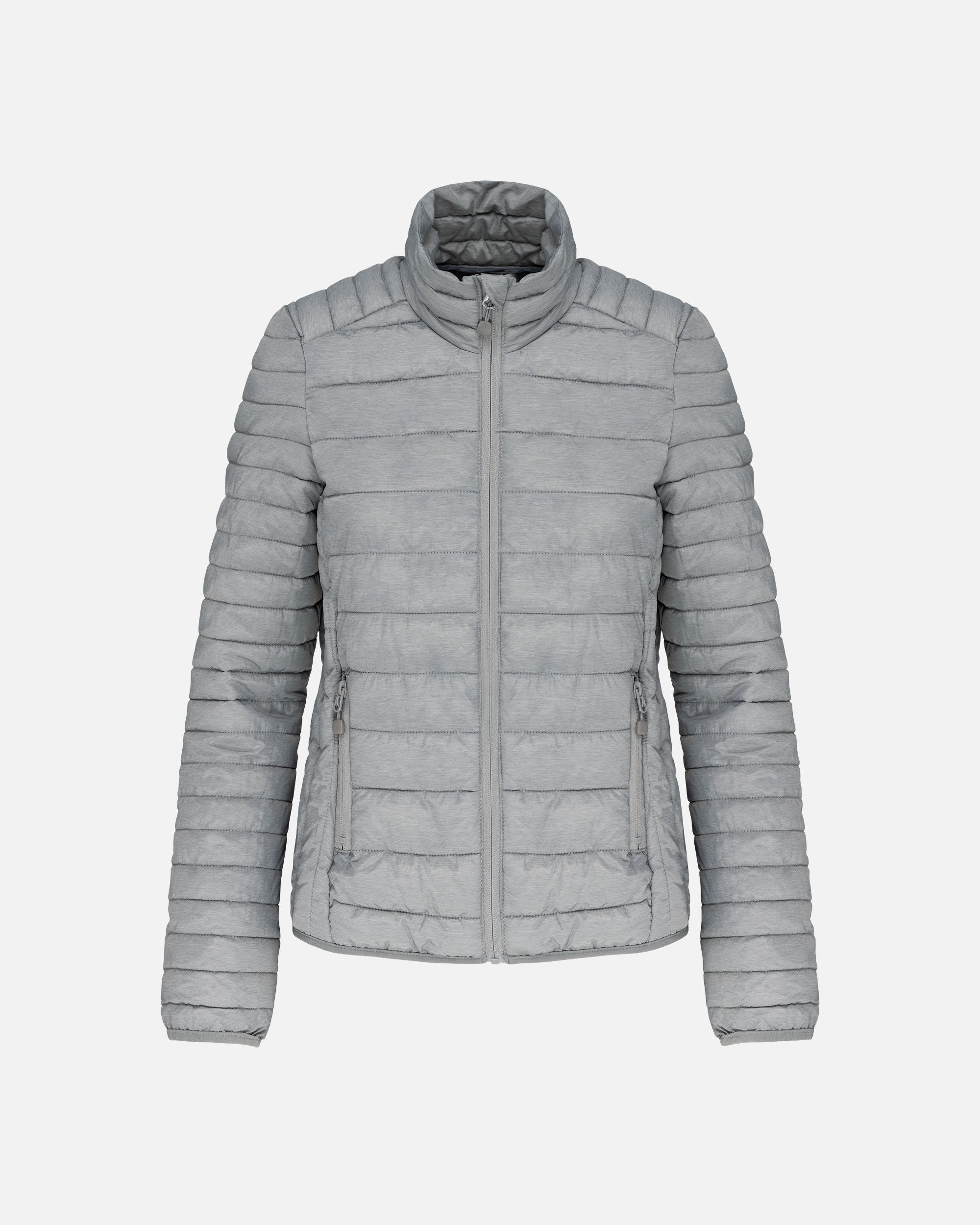 Leichte Damen Steppjacke Silver Melange von VIVID