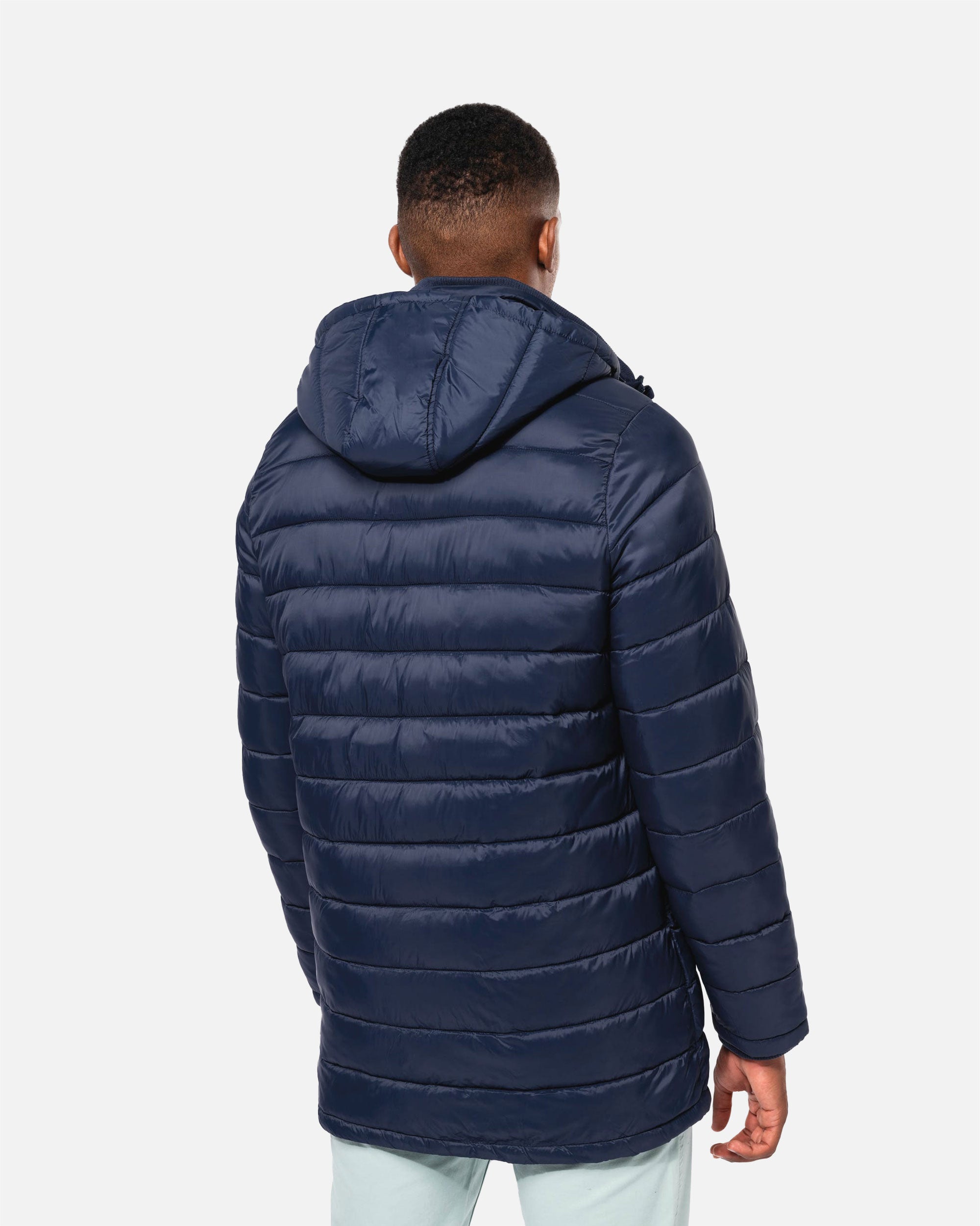 Leichte Herren Parka Jacke mit Kapuze von VIVID