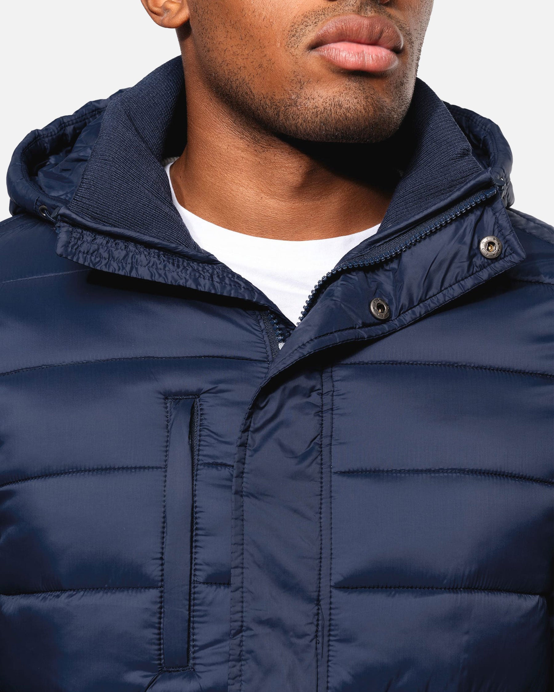 Leichte Herren Parka Jacke mit Kapuze von VIVID