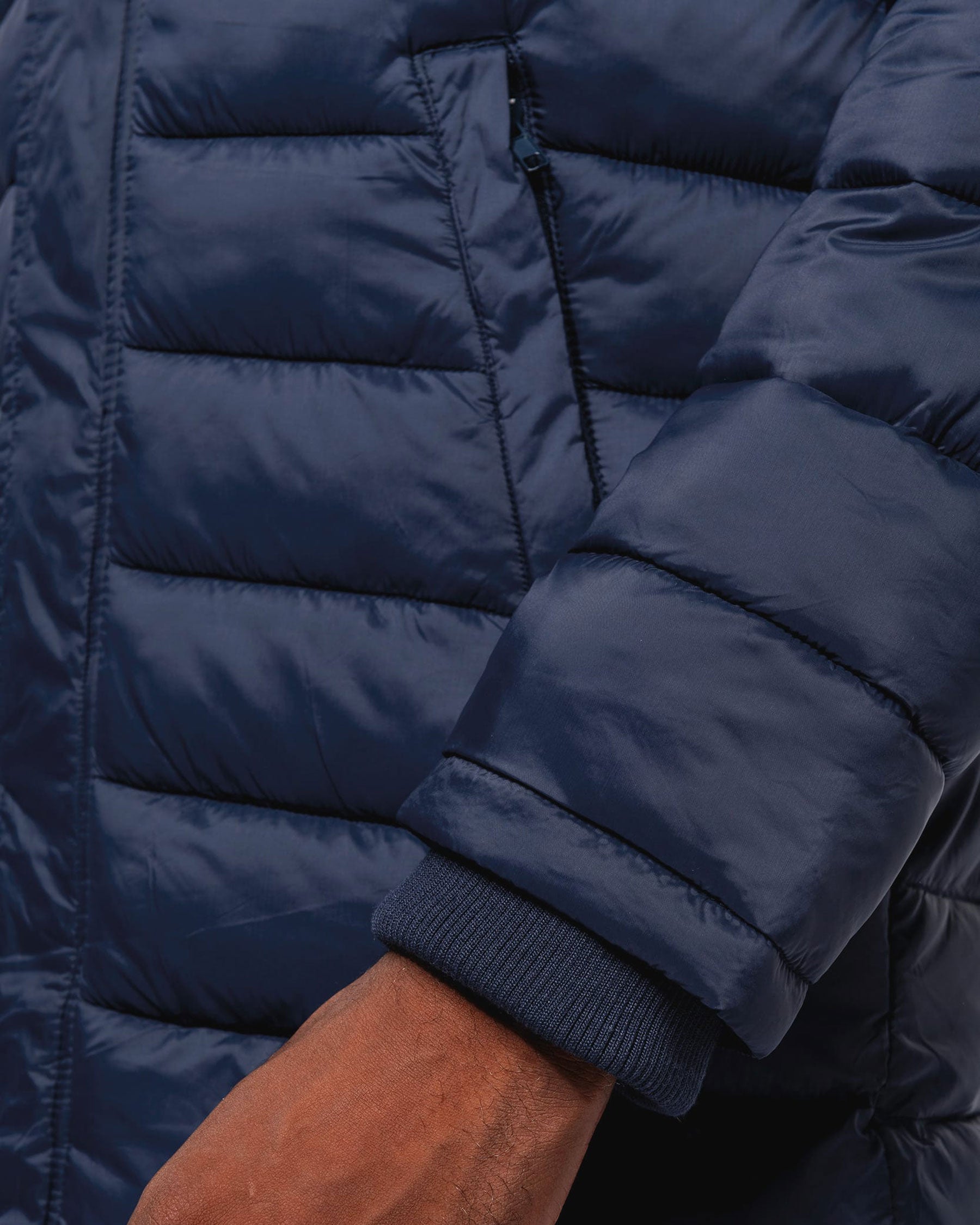 Leichte Herren Parka Jacke mit Kapuze von VIVID
