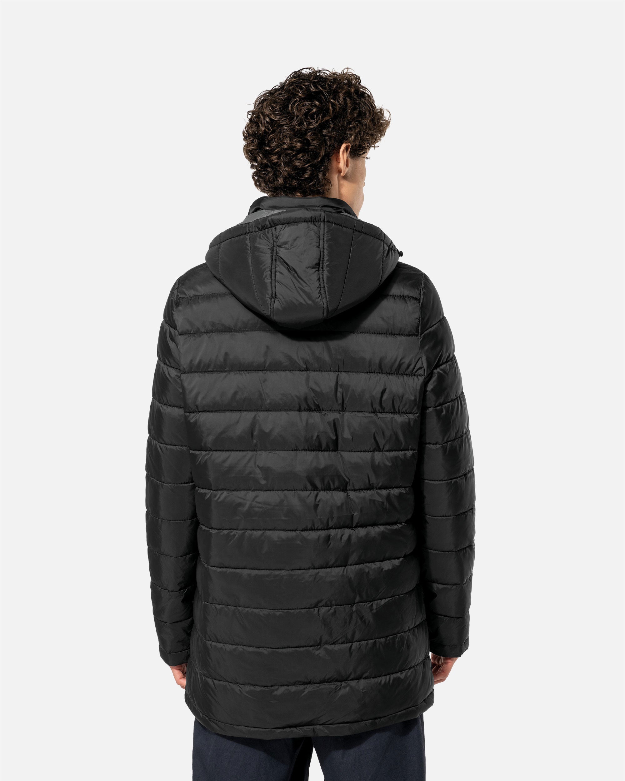 Leichte Herren Parka Jacke mit Kapuze von VIVID