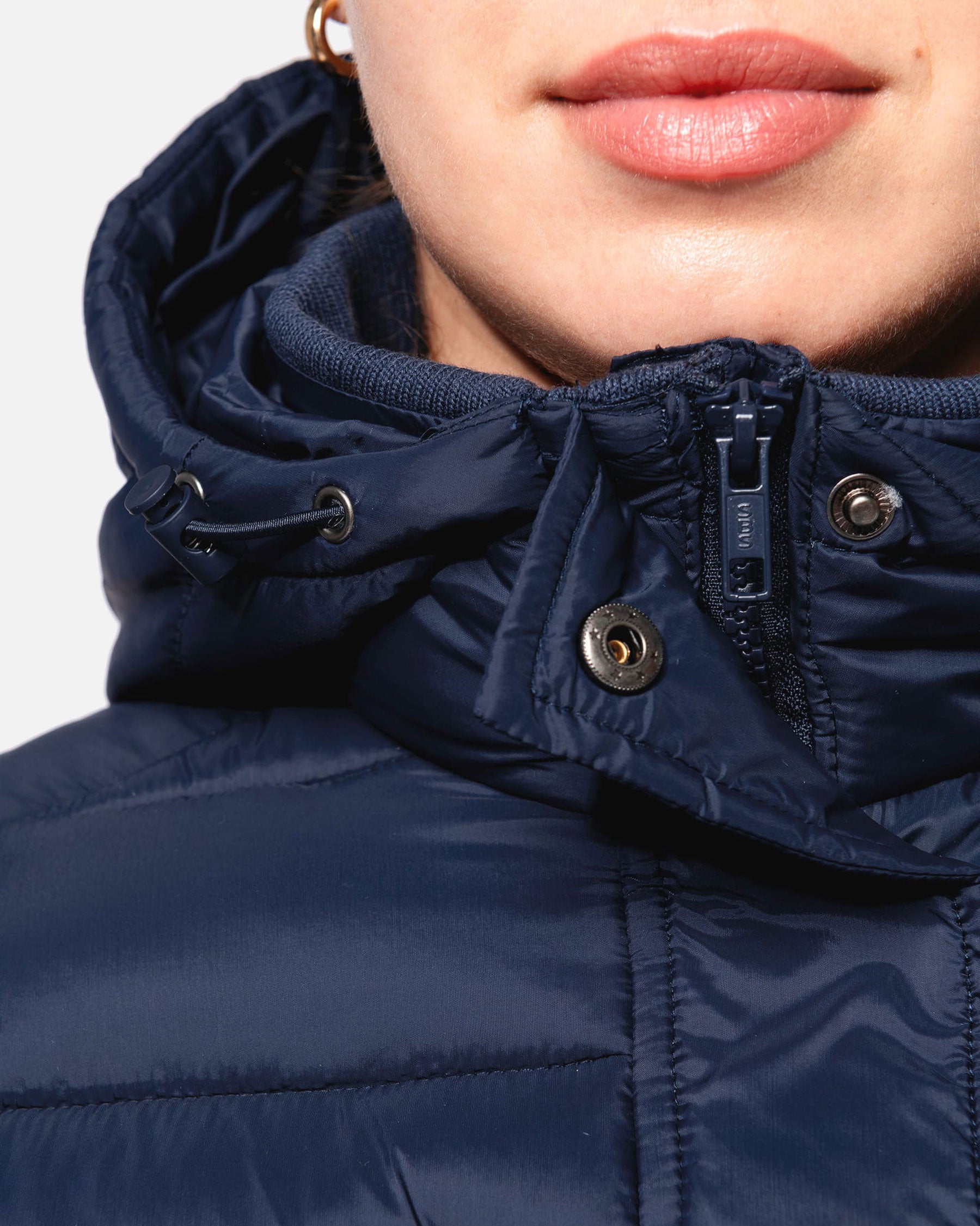 Leichte Damen Parka Jacke mit Kapuze von VIVID