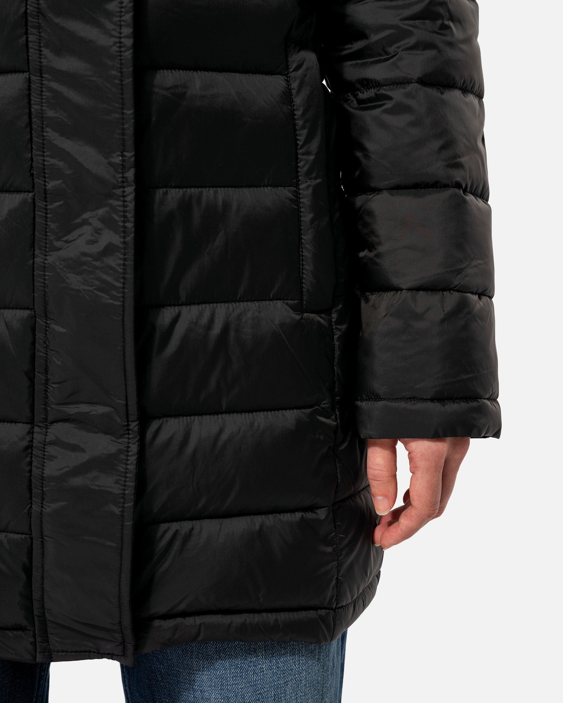 Leichte Damen Parka Jacke mit Kapuze von VIVID