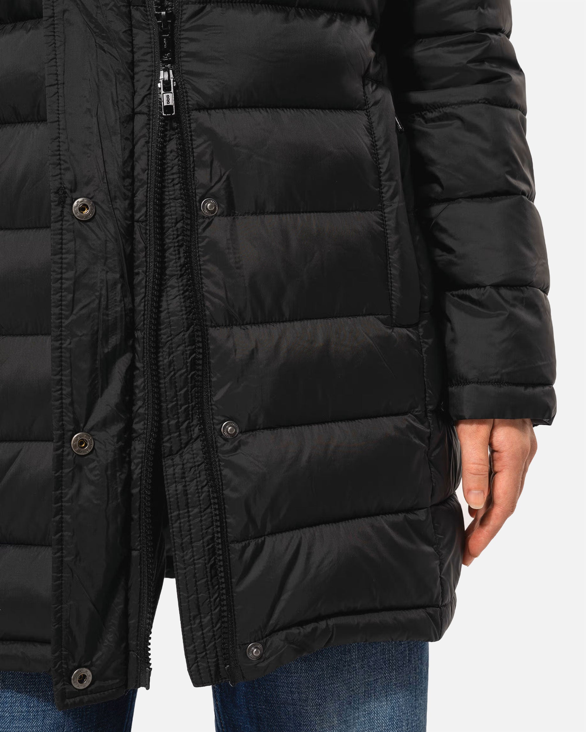 Leichte Damen Parka Jacke mit Kapuze von VIVID