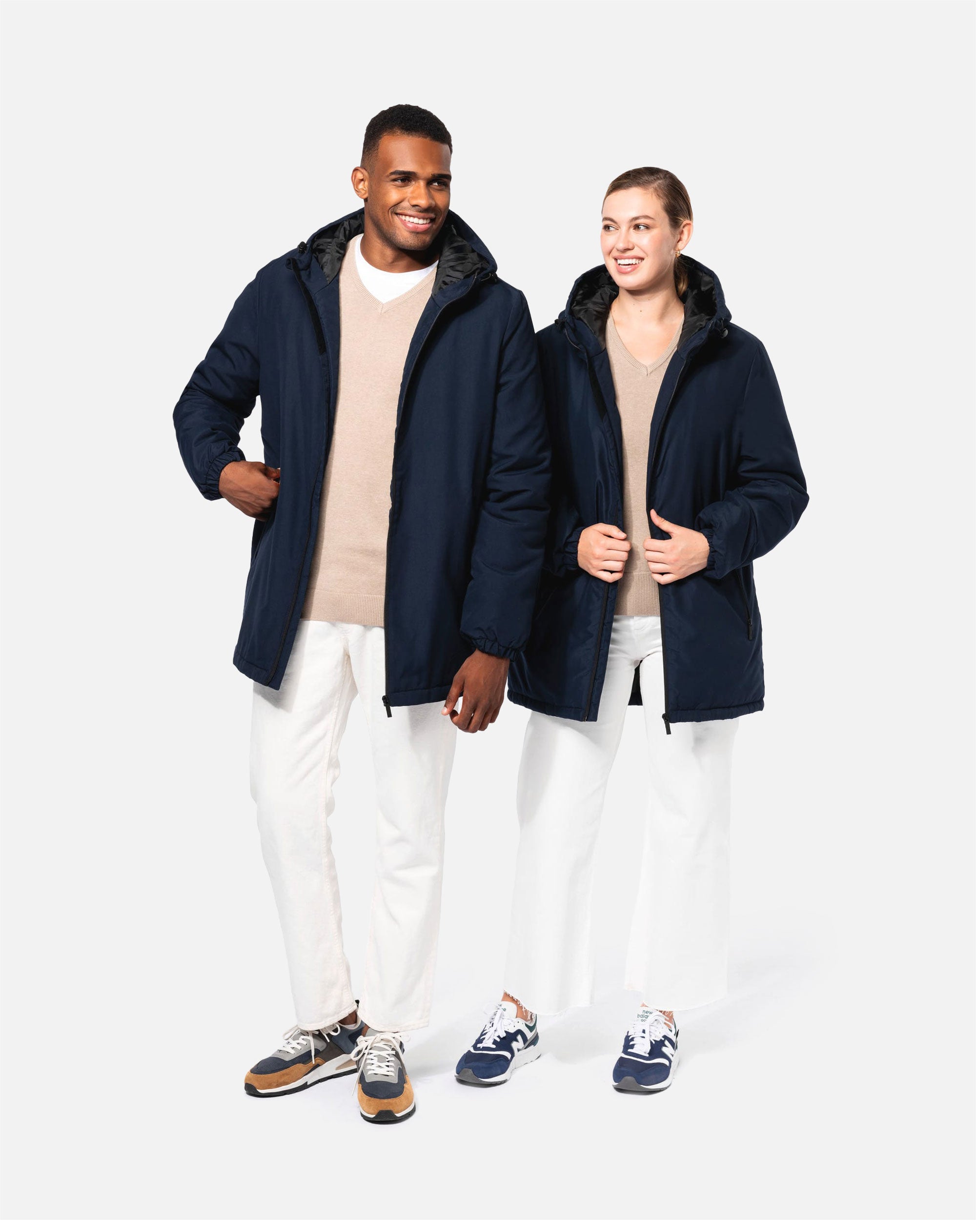 Unisex Parka Jacke mit Kapuze von VIVID