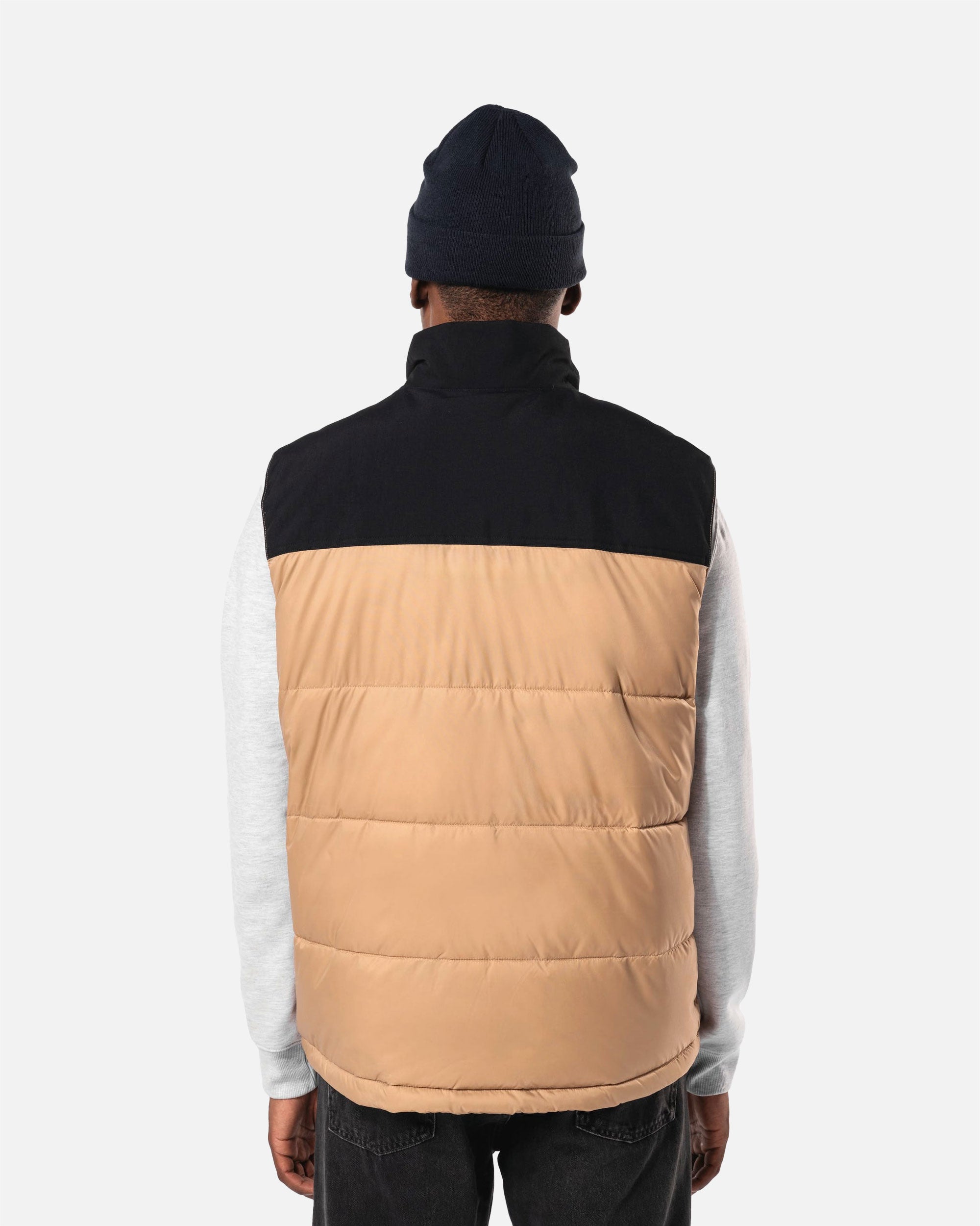 Zweifarbige Unisex Steppweste von VIVID