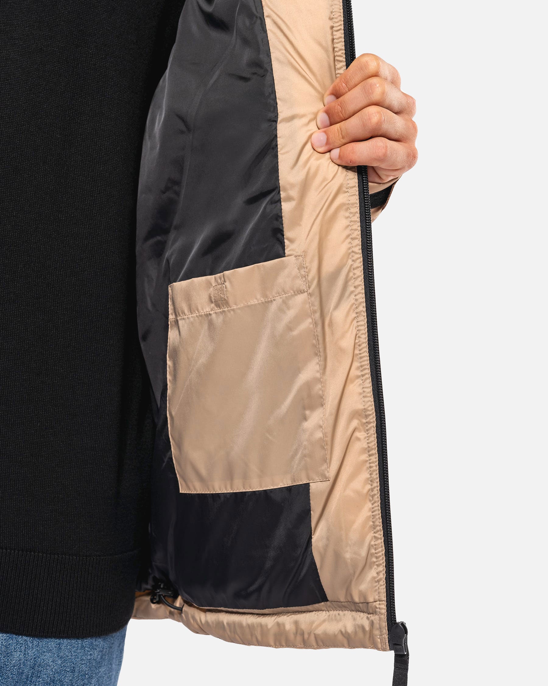 Unisex Steppparka Jacke mit Kapuze von VIVID