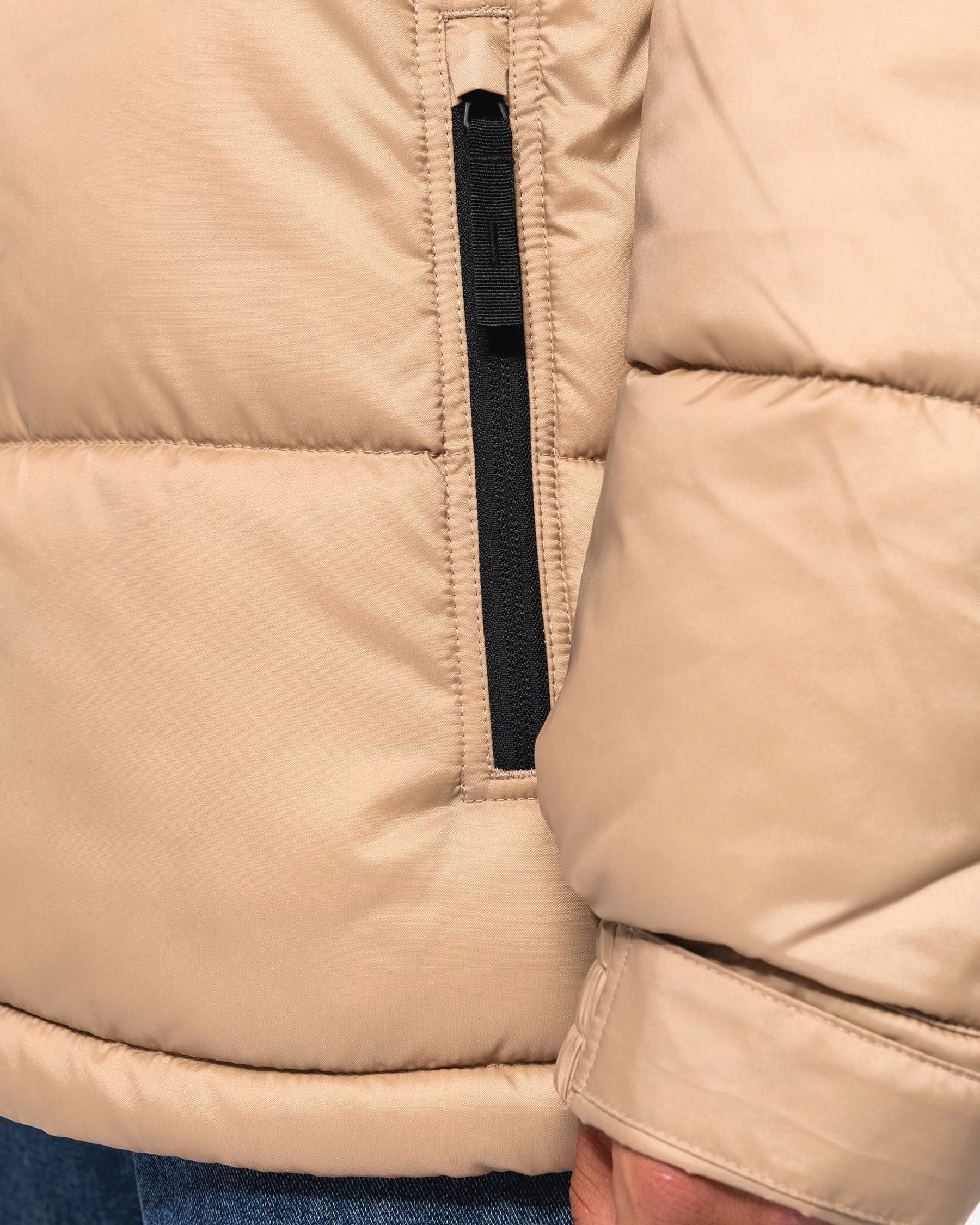 Unisex Steppparka Jacke mit Kapuze von VIVID