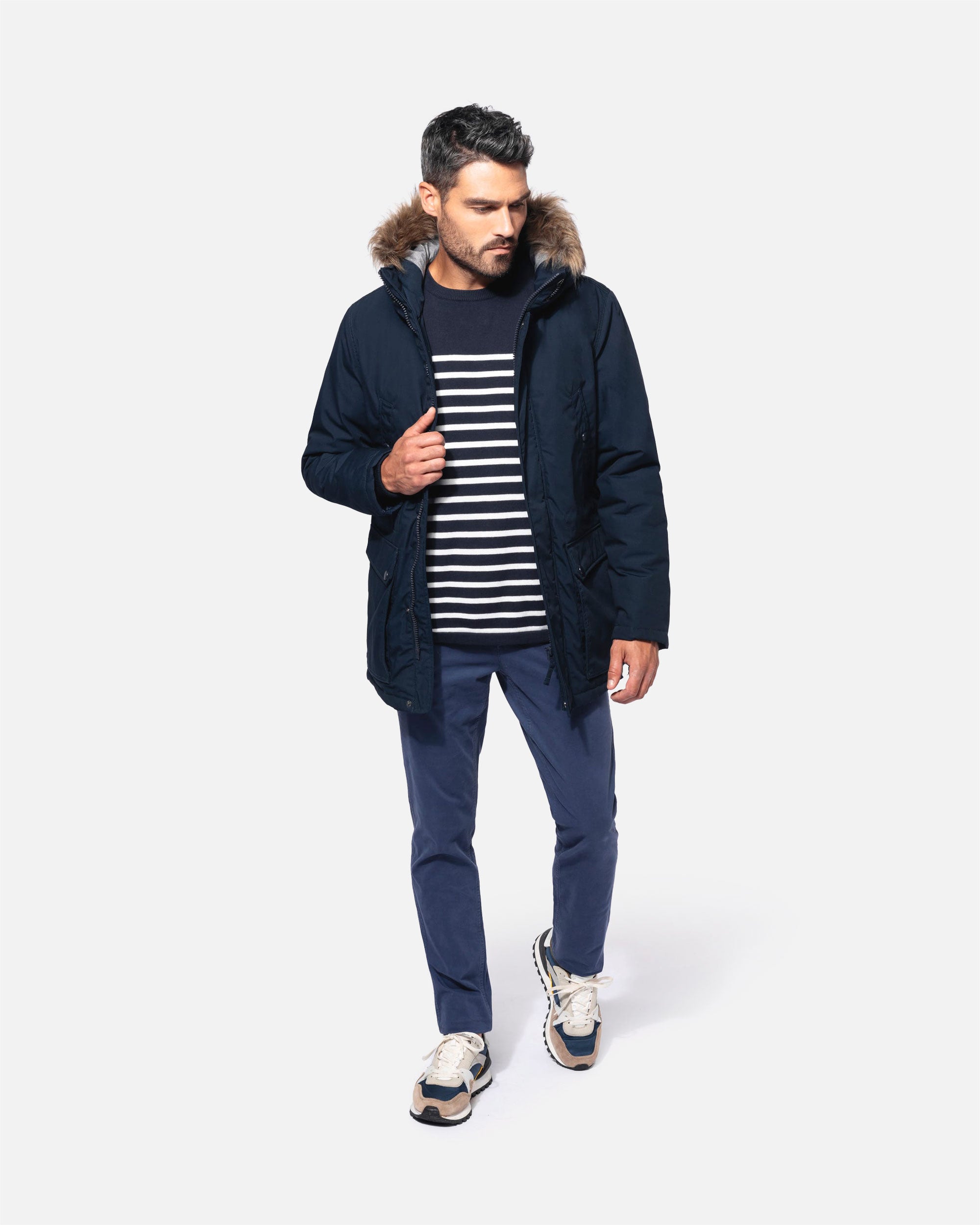 Herren Winter Parka Jacke von VIVID