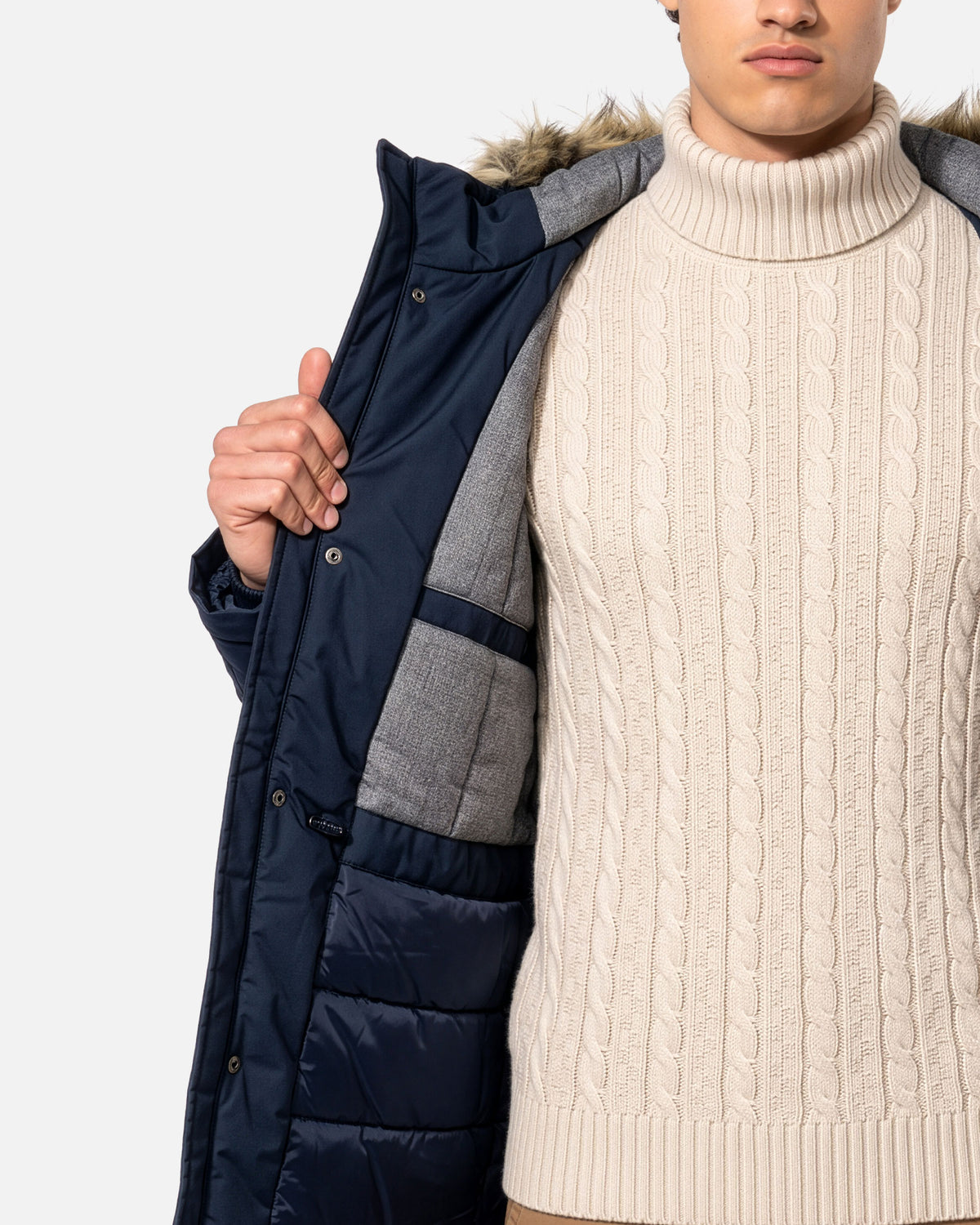 Herren Winter Parka Jacke von VIVID