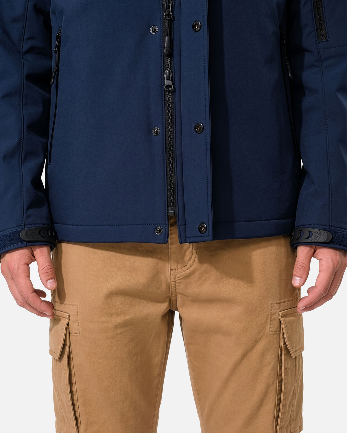 Herren Softshell Jacke 2.0 mit abnehmbarer Kapuze