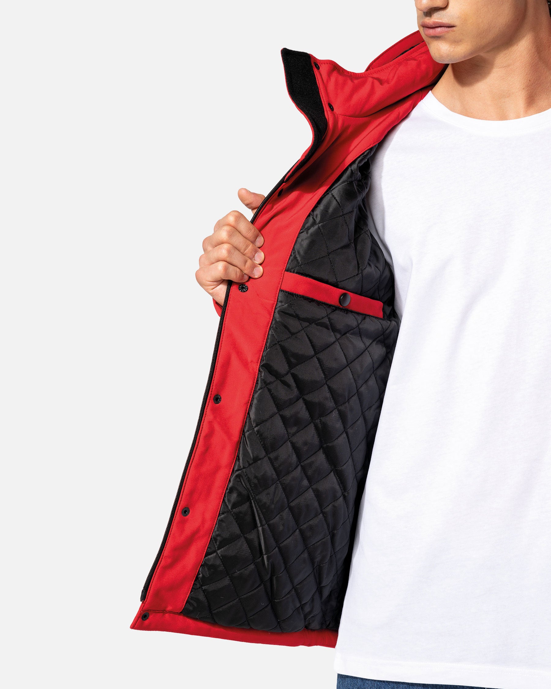 Herren Softshell Jacke 2.0 mit abnehmbarer Kapuze von VIVID