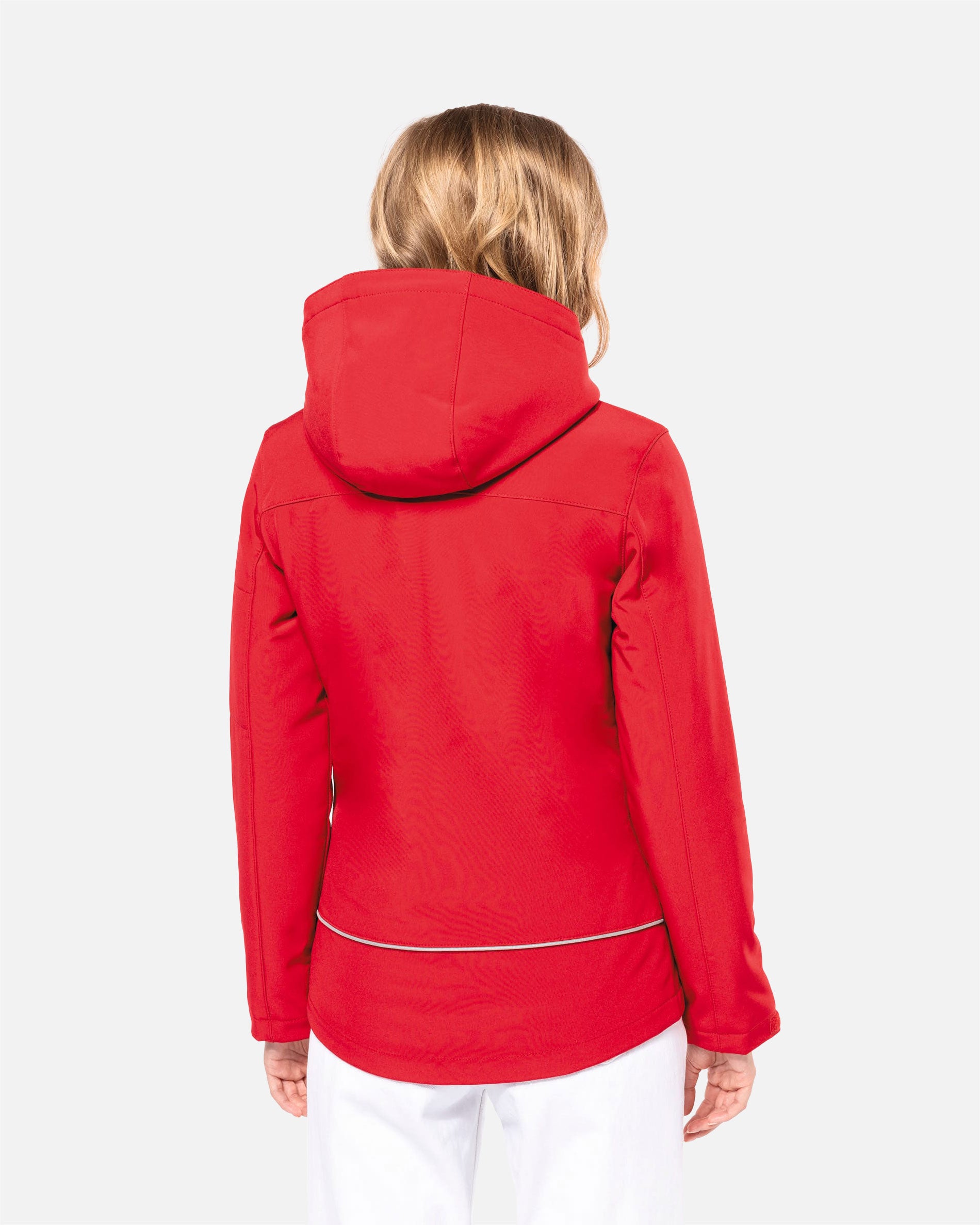 Damen Softshell Jacke 2.0 mit abnehmbarer Kapuze von VIVID
