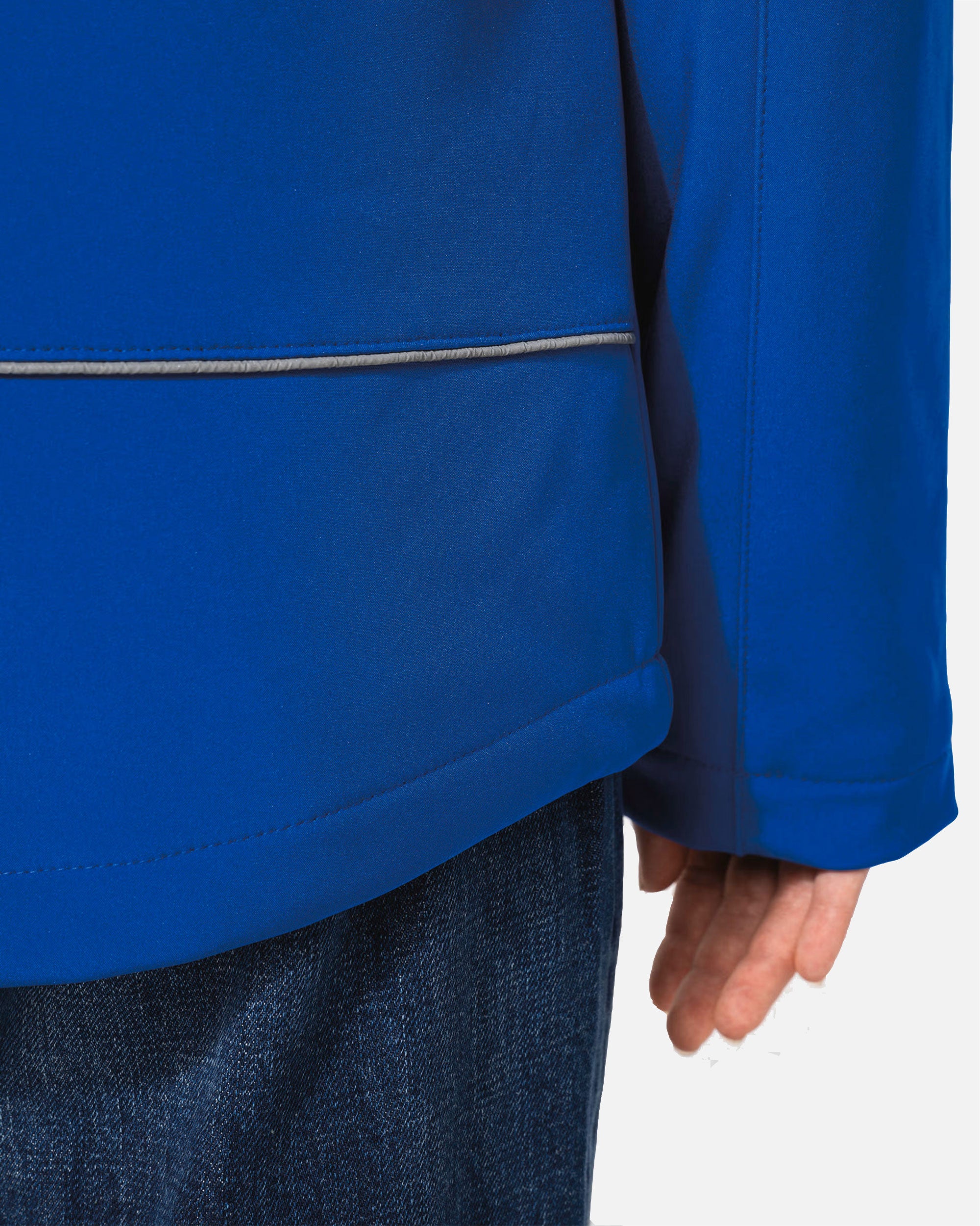 Damen Softshell Parka Jacke mit abnehmbarer Kapuze von VIVID