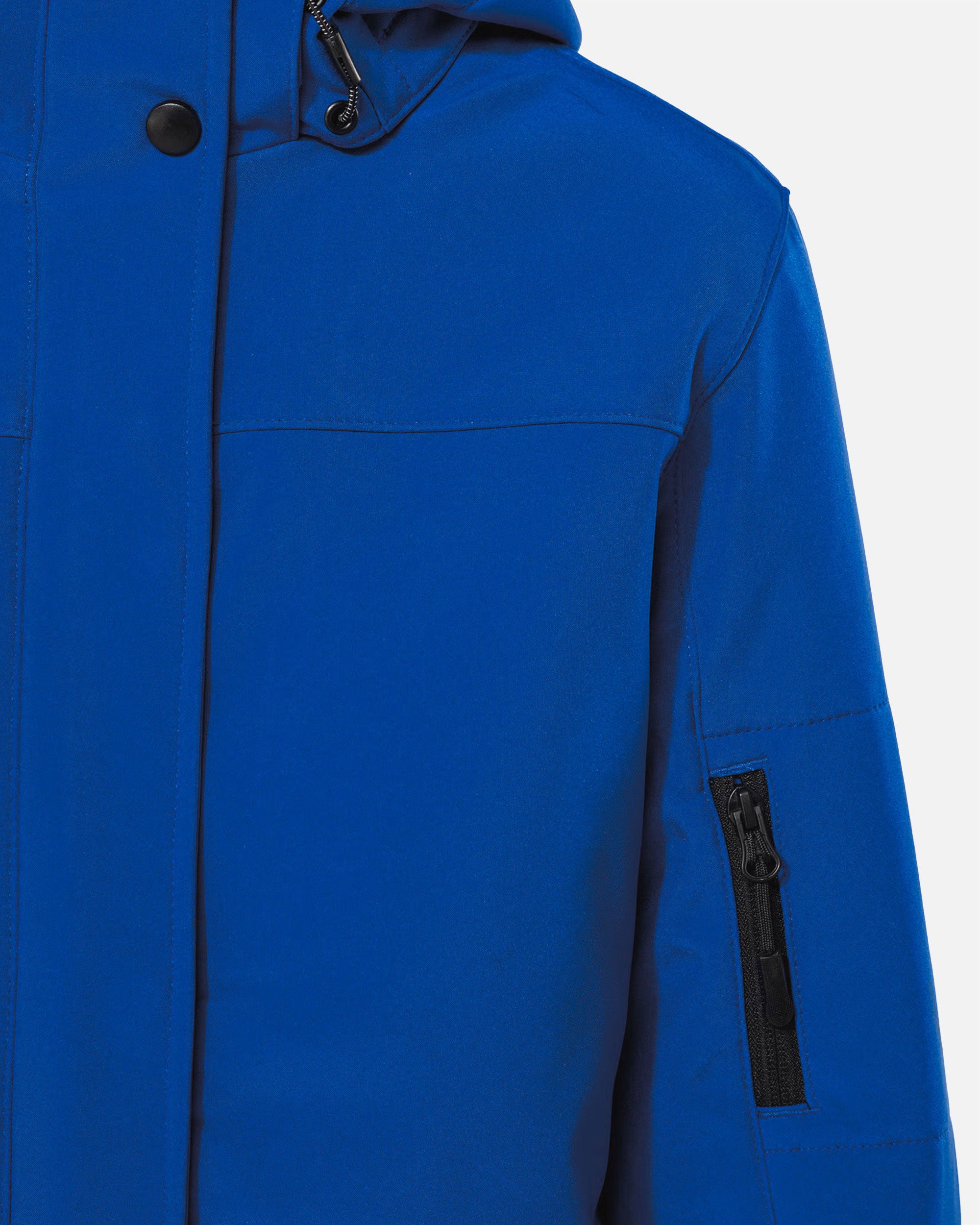 Damen Softshell Parka Jacke mit abnehmbarer Kapuze von VIVID