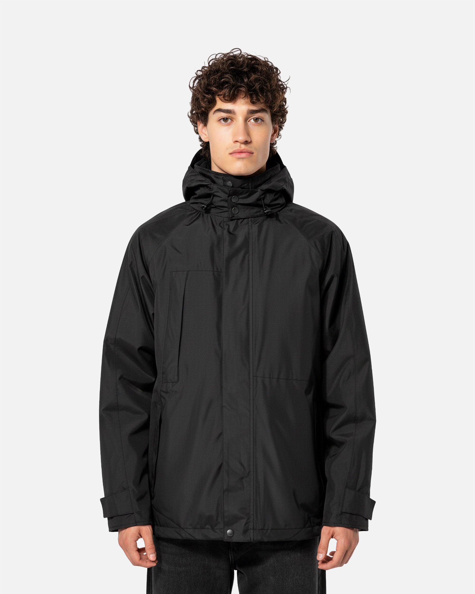 Herren 3-in-1 Parka Jacke Black von VIVID