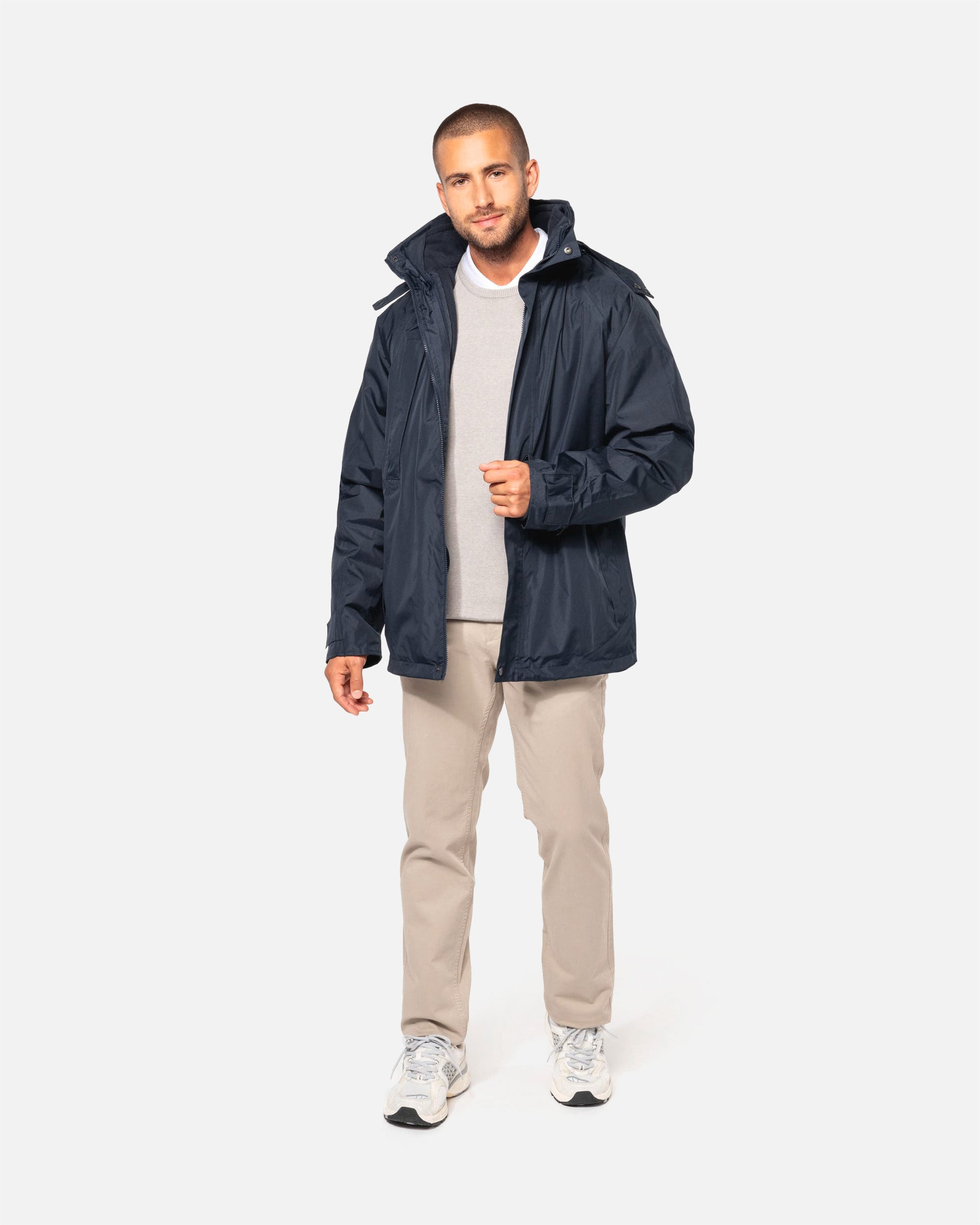 Herren 3-in-1 Parka Jacke von VIVID