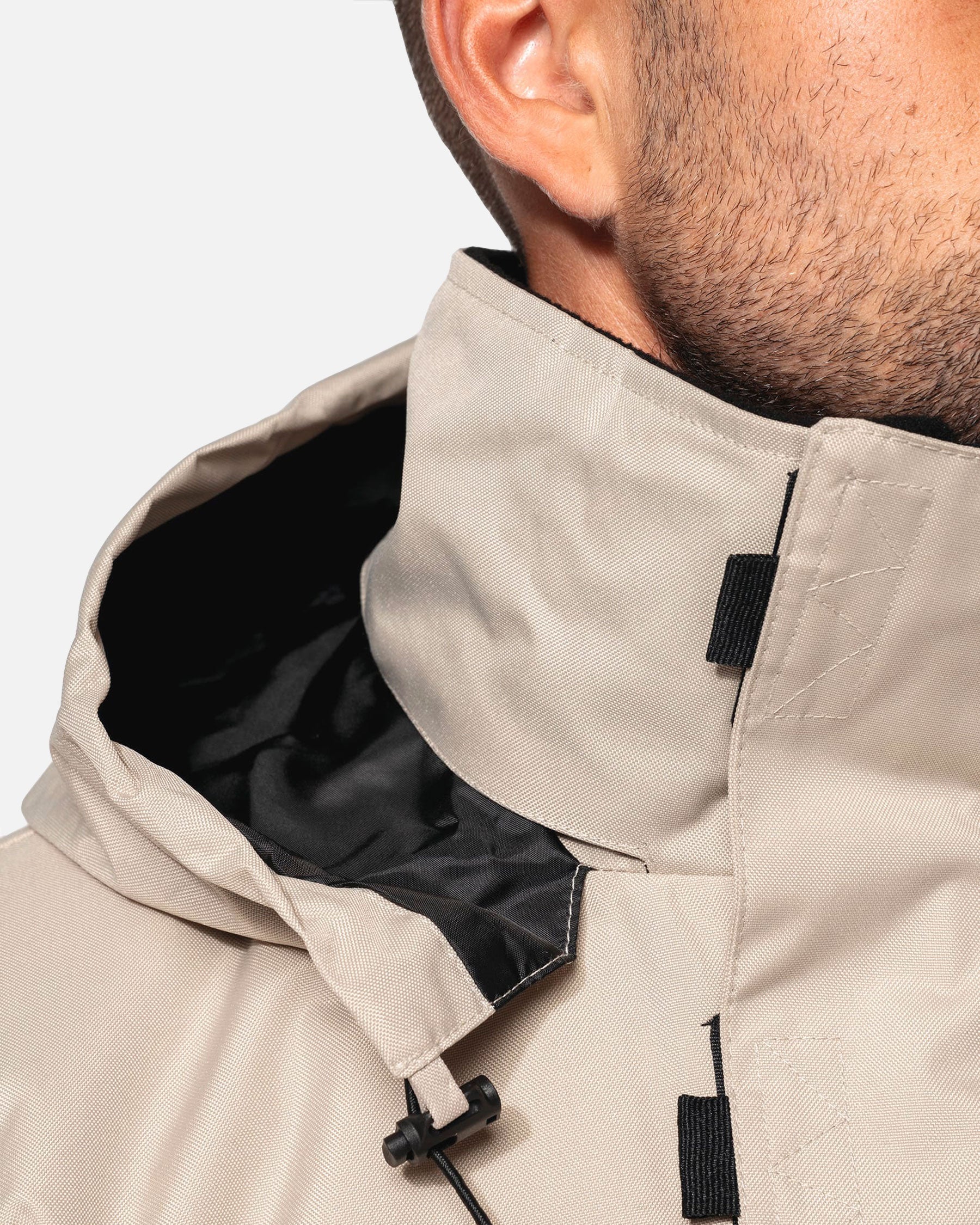 Herren Parka Jacke mit abnehmbarer Kapuze von VIVID