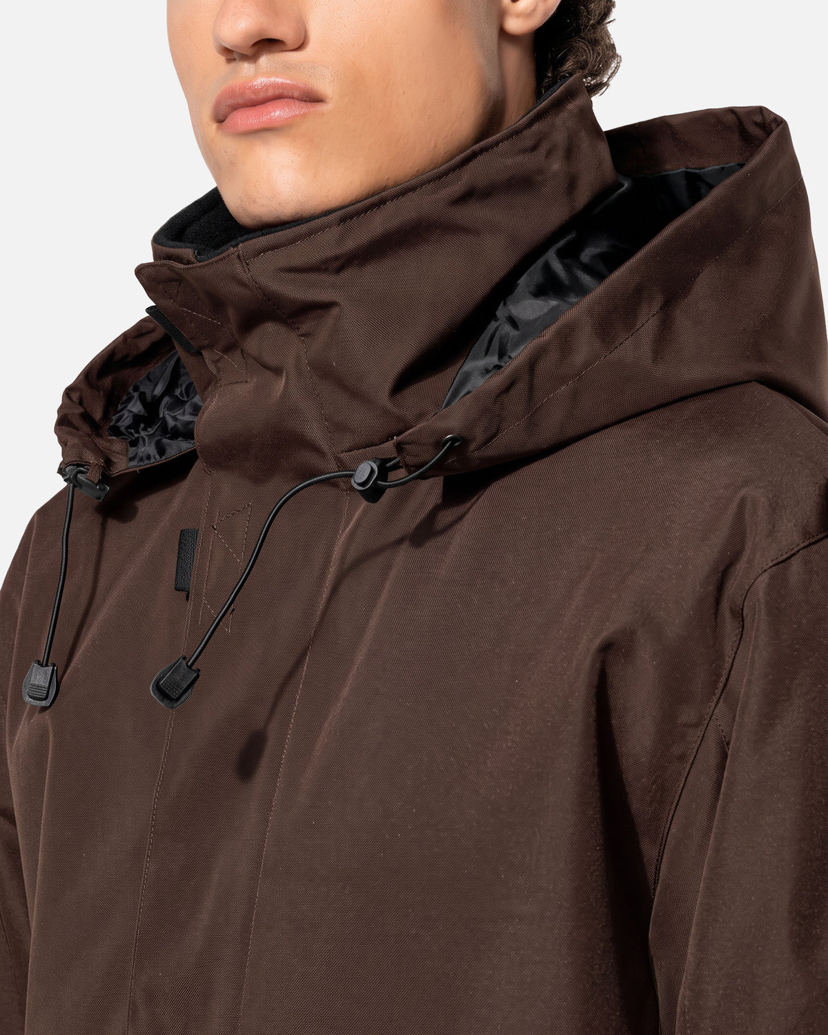 Herren Parka Jacke mit abnehmbarer Kapuze von VIVID