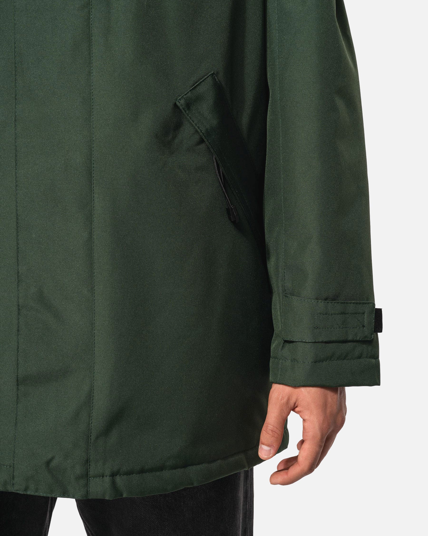 Herren Parka Jacke mit abnehmbarer Kapuze von VIVID