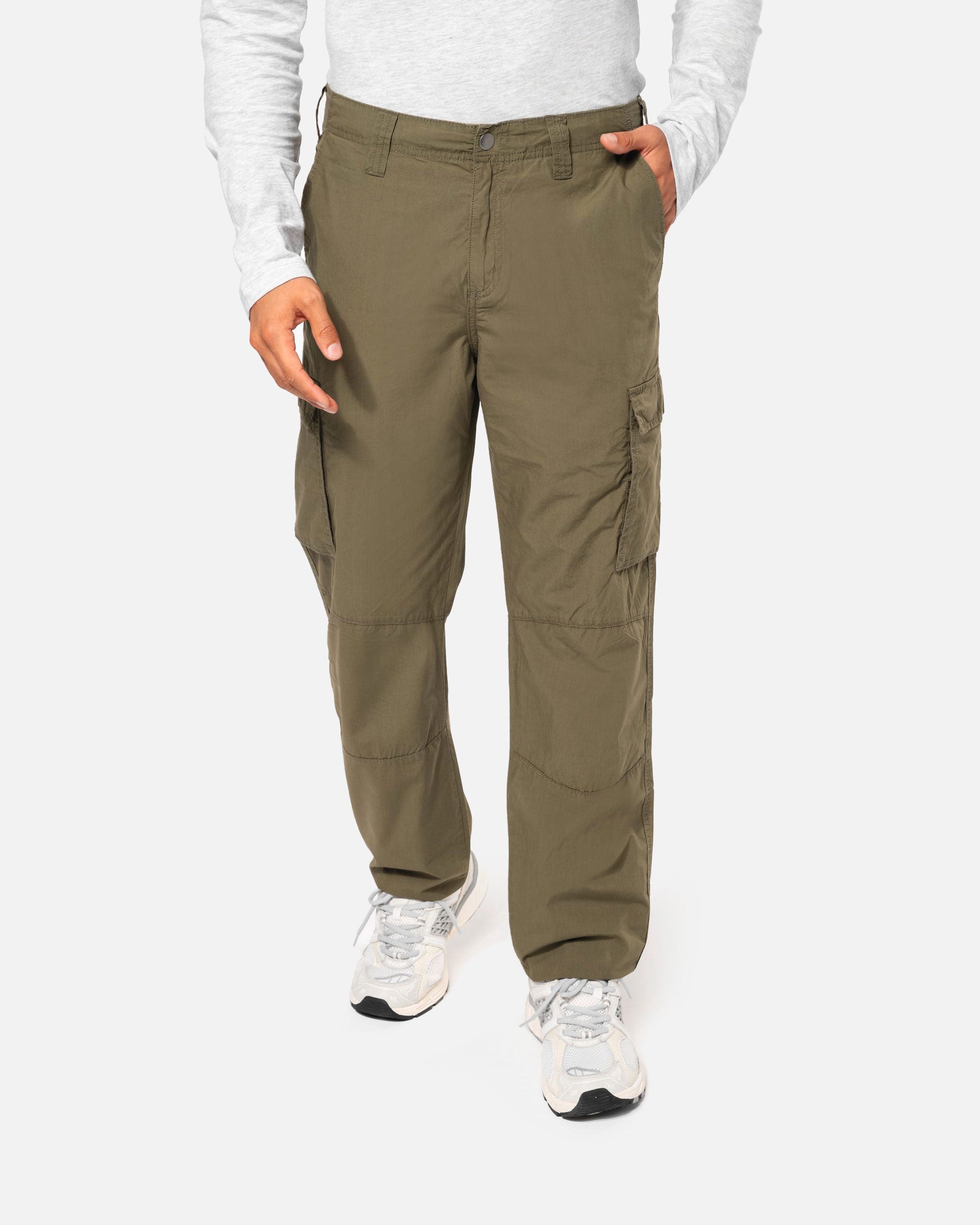 Leichte Herren Cargo Hose Khaki von VIVID