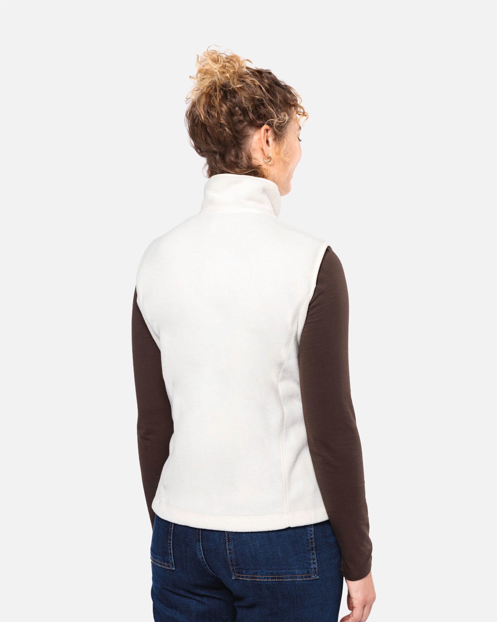 Damen Mikrofleece Weste von VIVID