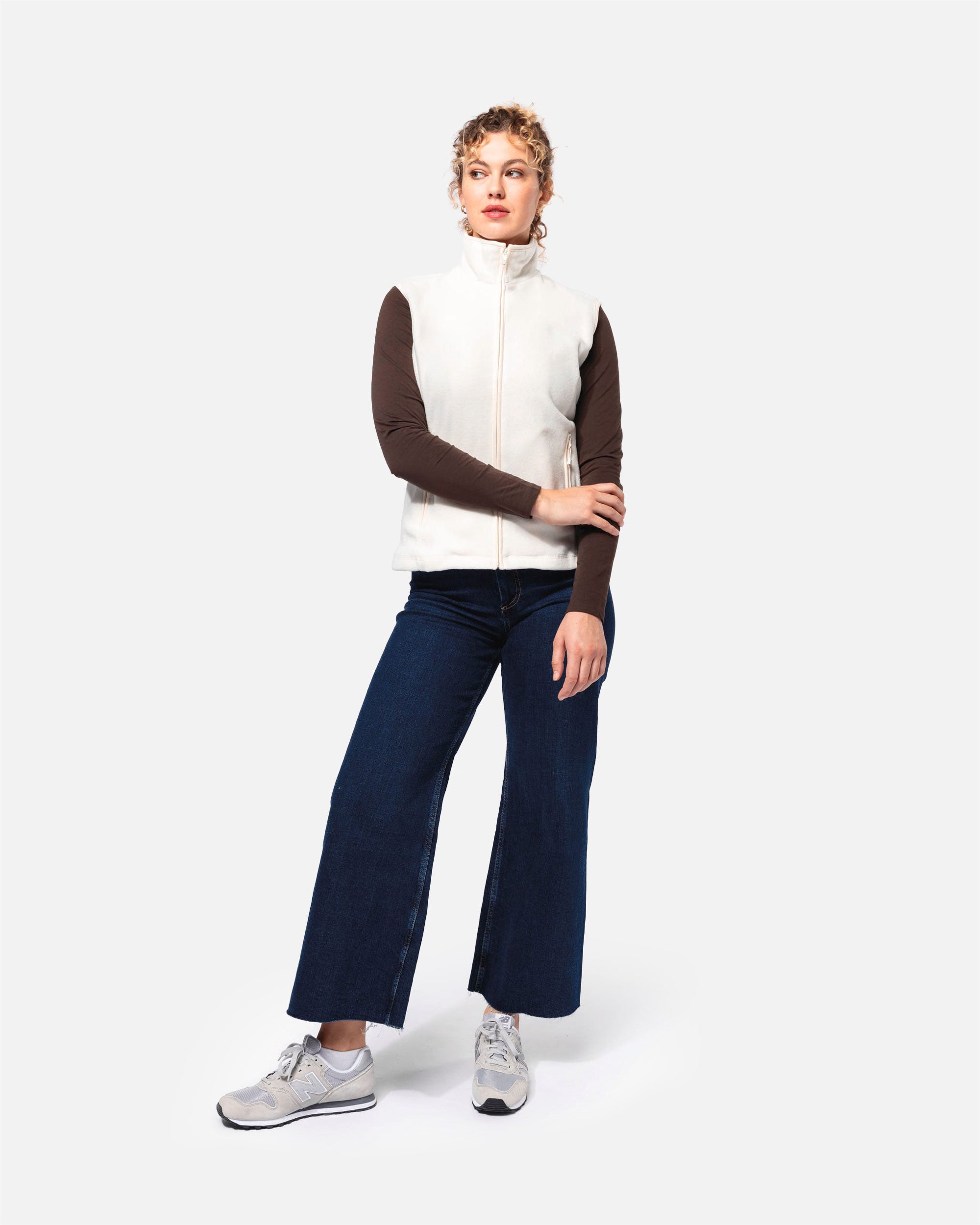Damen Mikrofleece Weste von VIVID