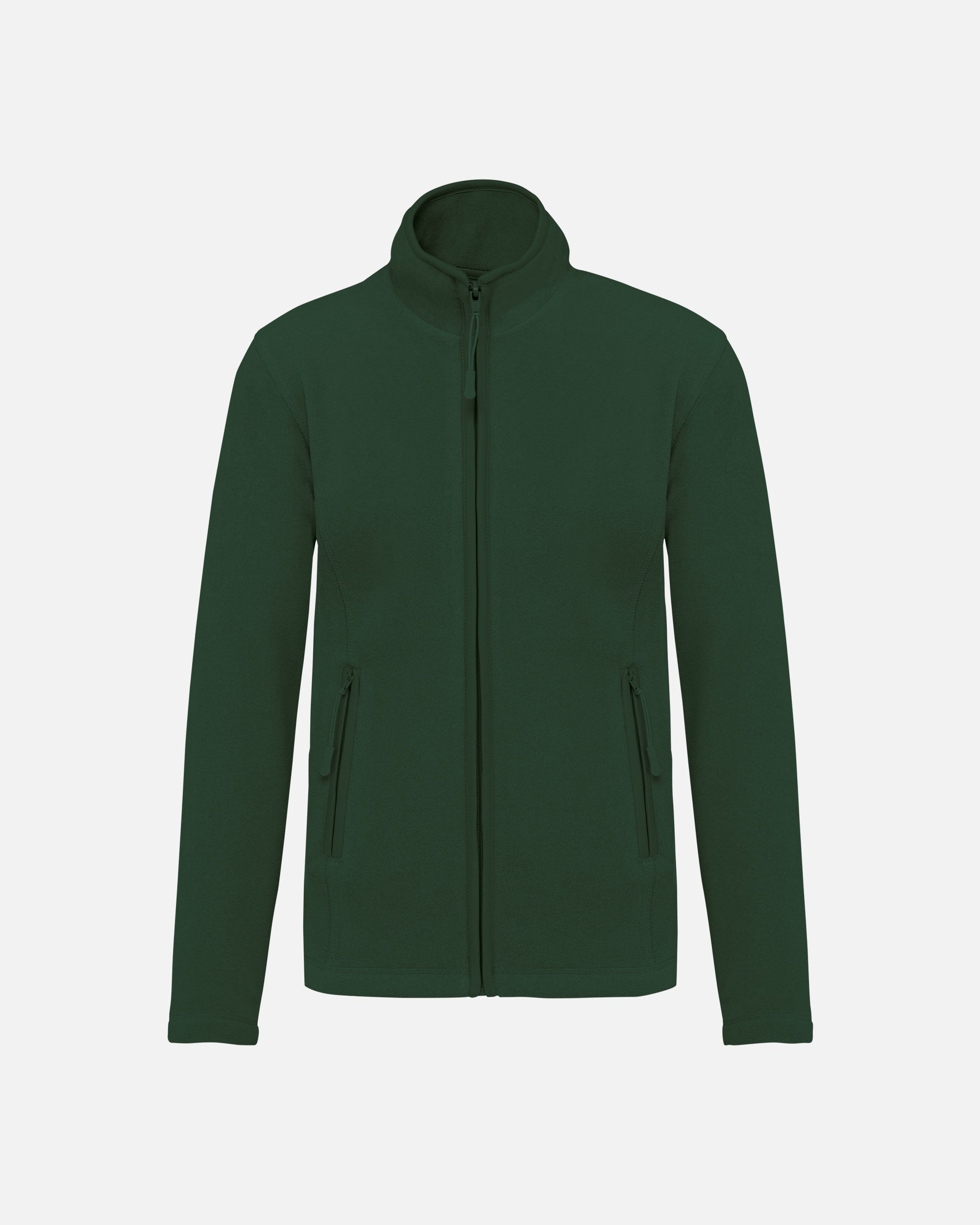 Damen Mikrofleece Jacke Forest Green von VIVID