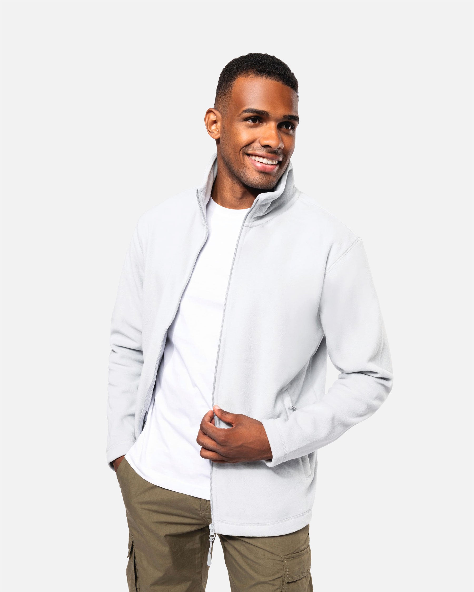 Herren Mikrofleece Jacke