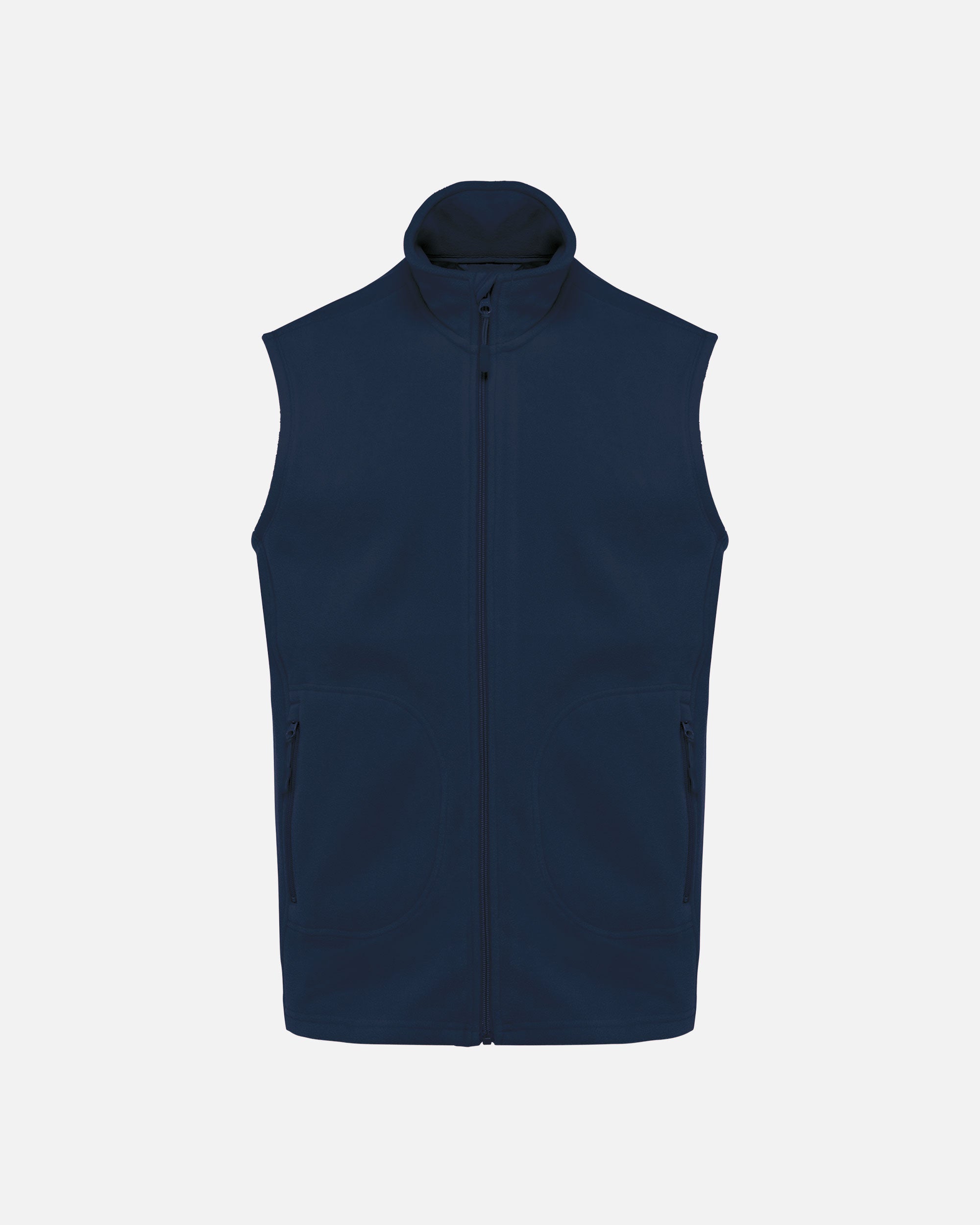 Unisex Mikrofleece Weste Navy Blue von VIVID