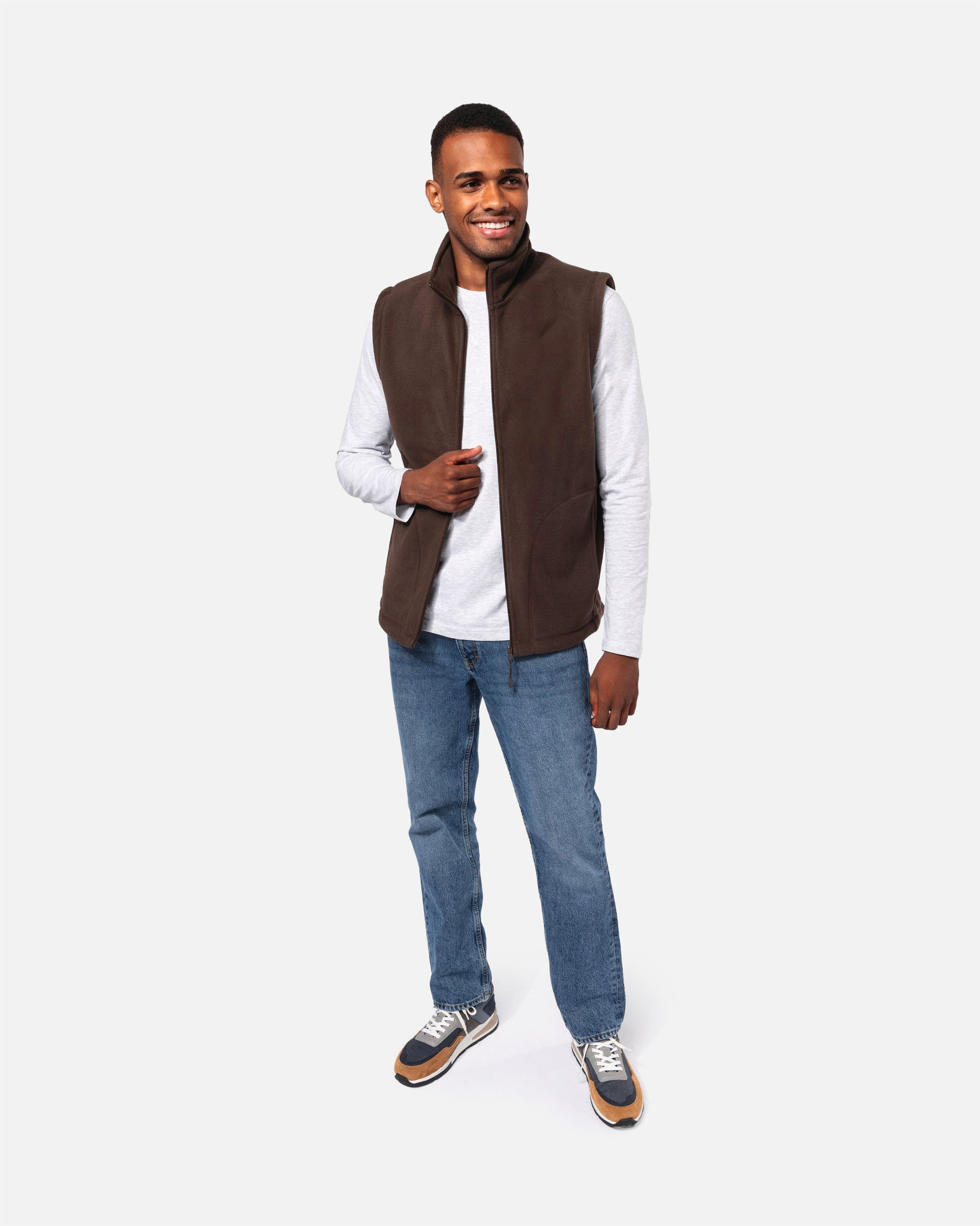 Herren Mikrofleece Weste von VIVID