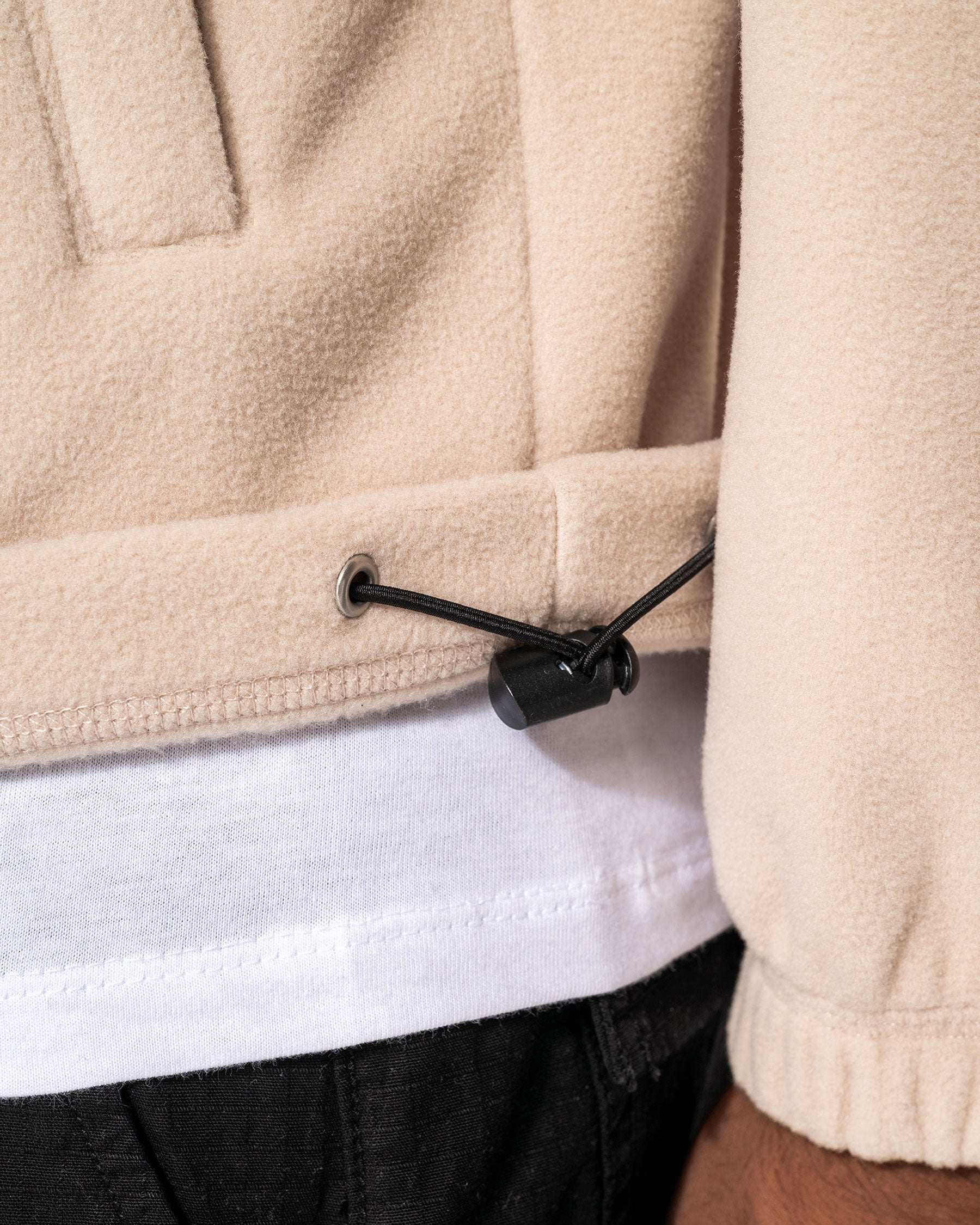 Unisex Mikrofleece Jacke mit elastischen Ärmelbündchen von VIVID