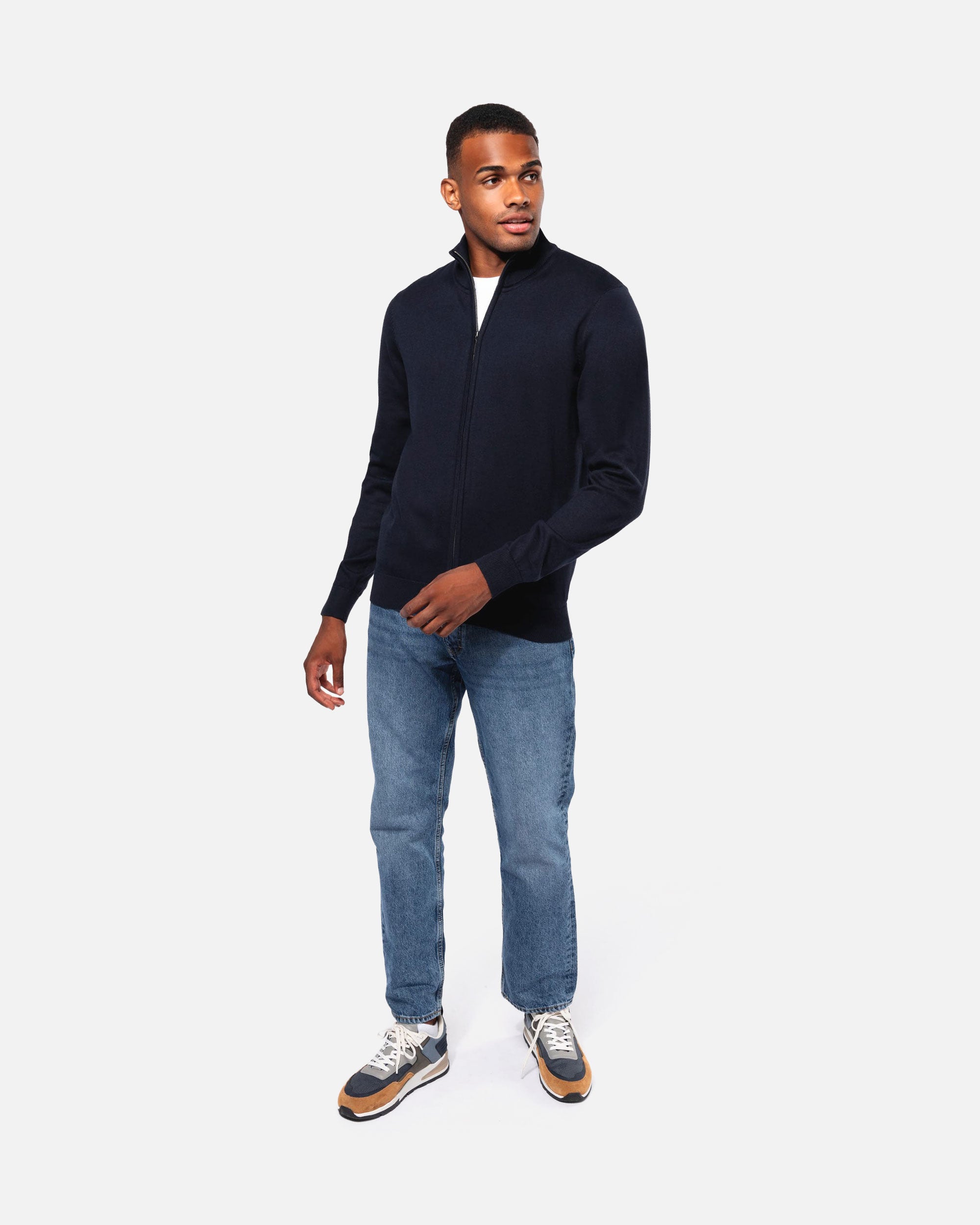 Herren Pullover mit Reißverschluss von VIVID