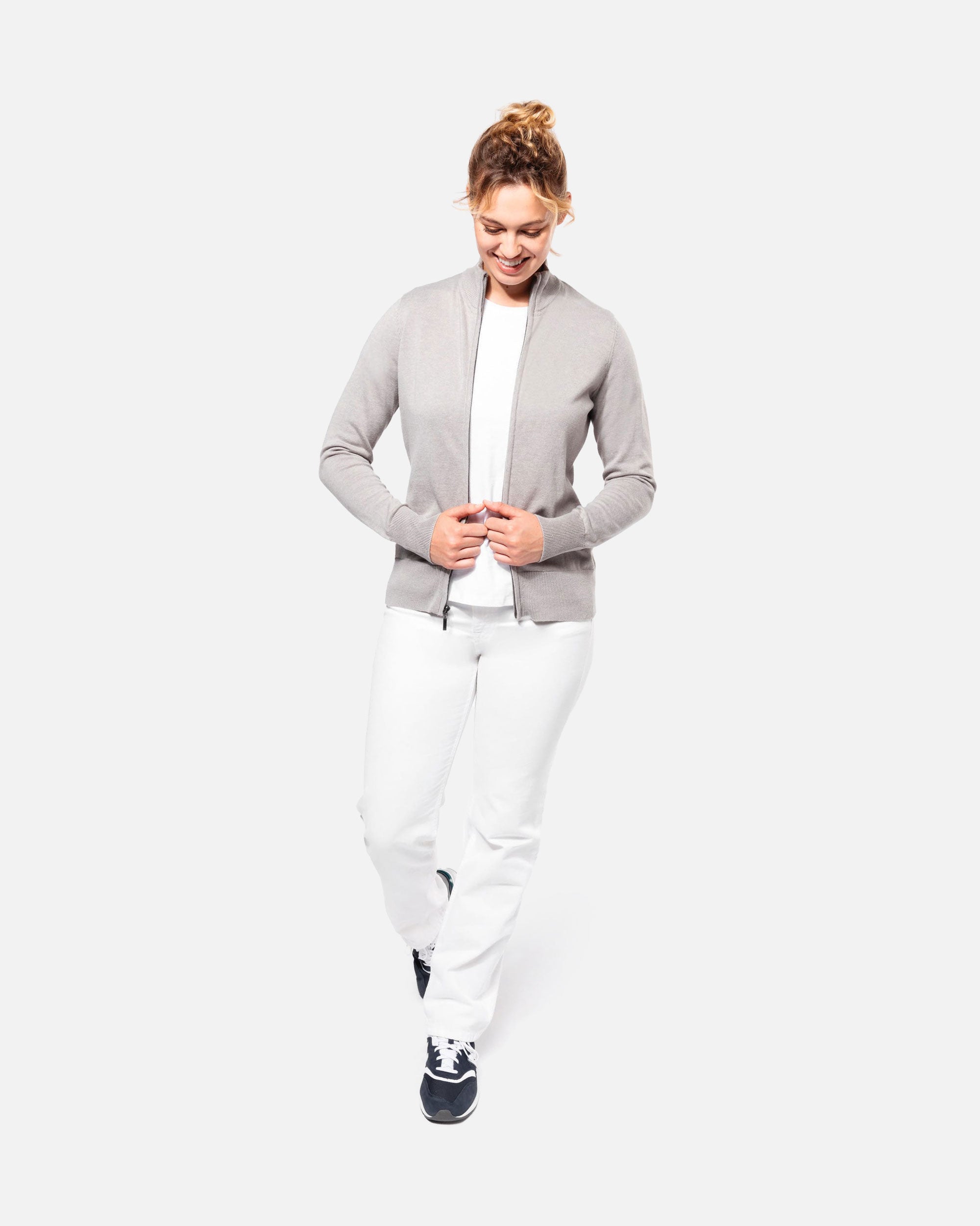Damen Pullover mit Reißverschluss von VIVID