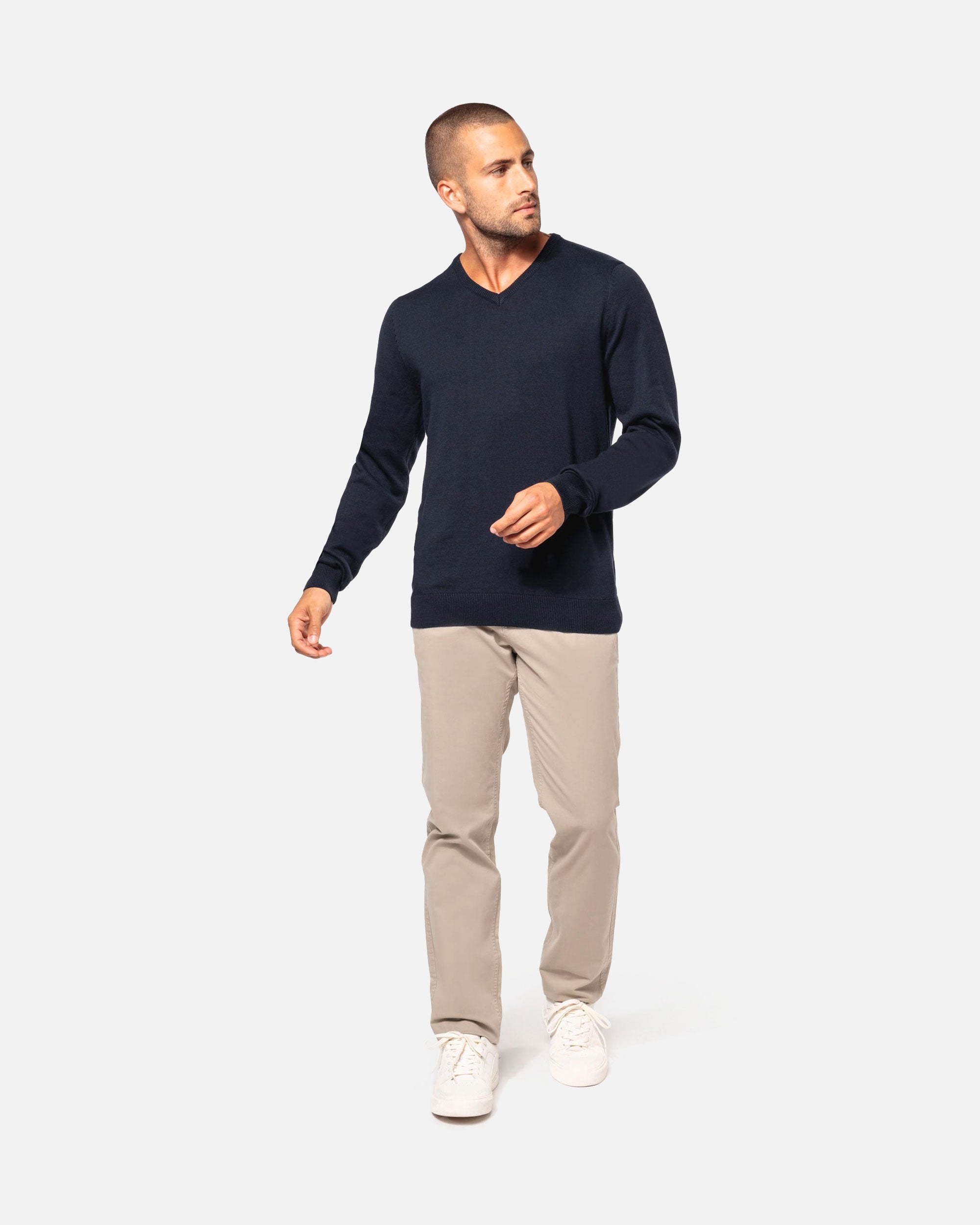 Herren Pullover mit V-Ausschnitt 2.0 von VIVID