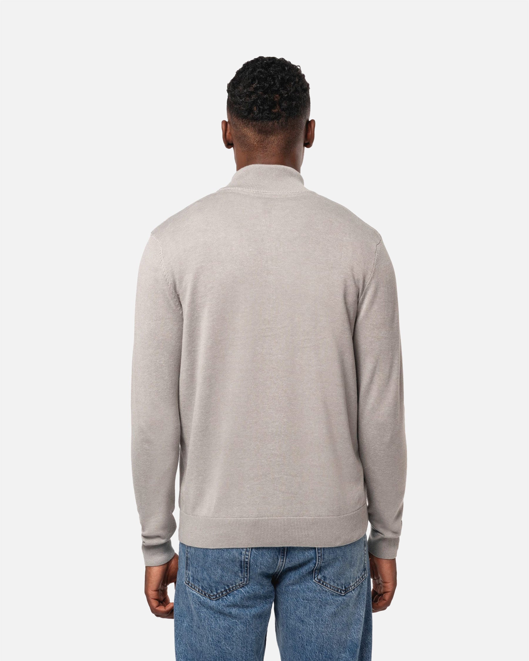 Herren Pullover mit 1/4-Reißverschluss von VIVID