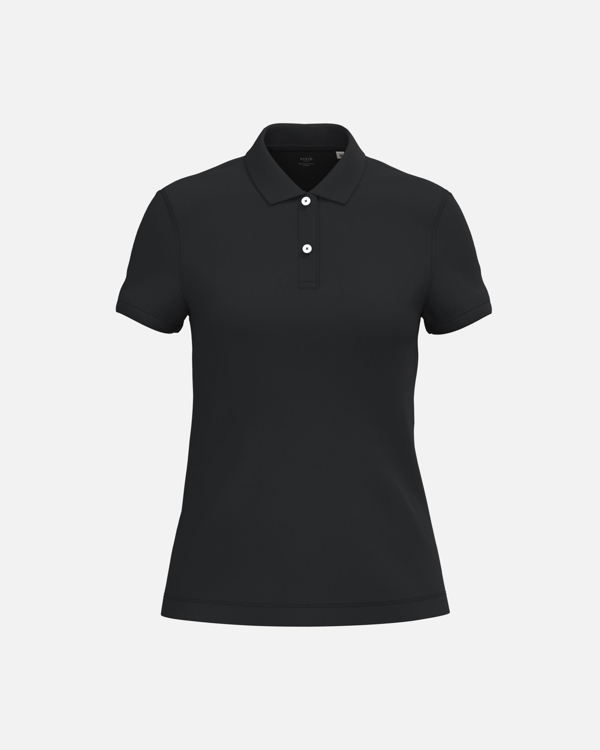 Schweres Damen Piqué Polo T-Shirt 3.0