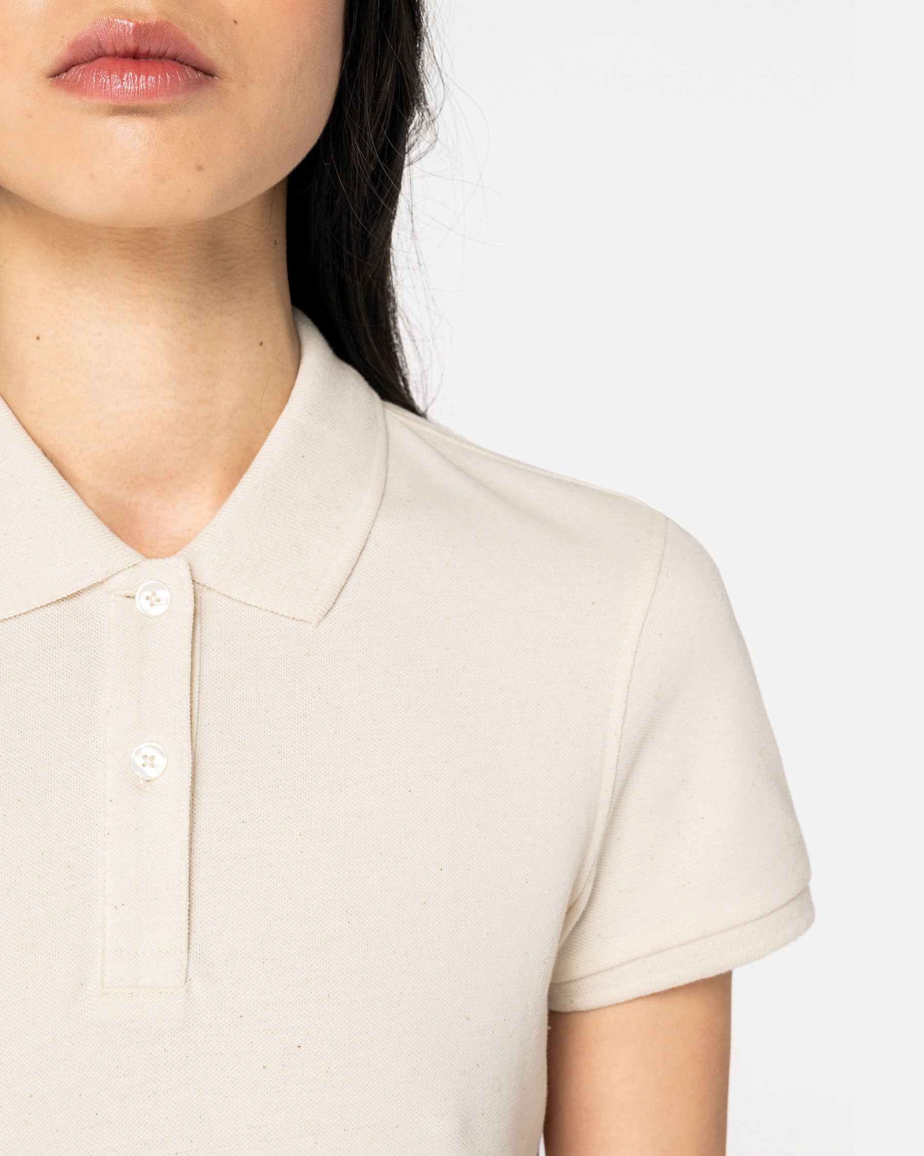 Schweres Damen Piqué Polo T-Shirt 3.0