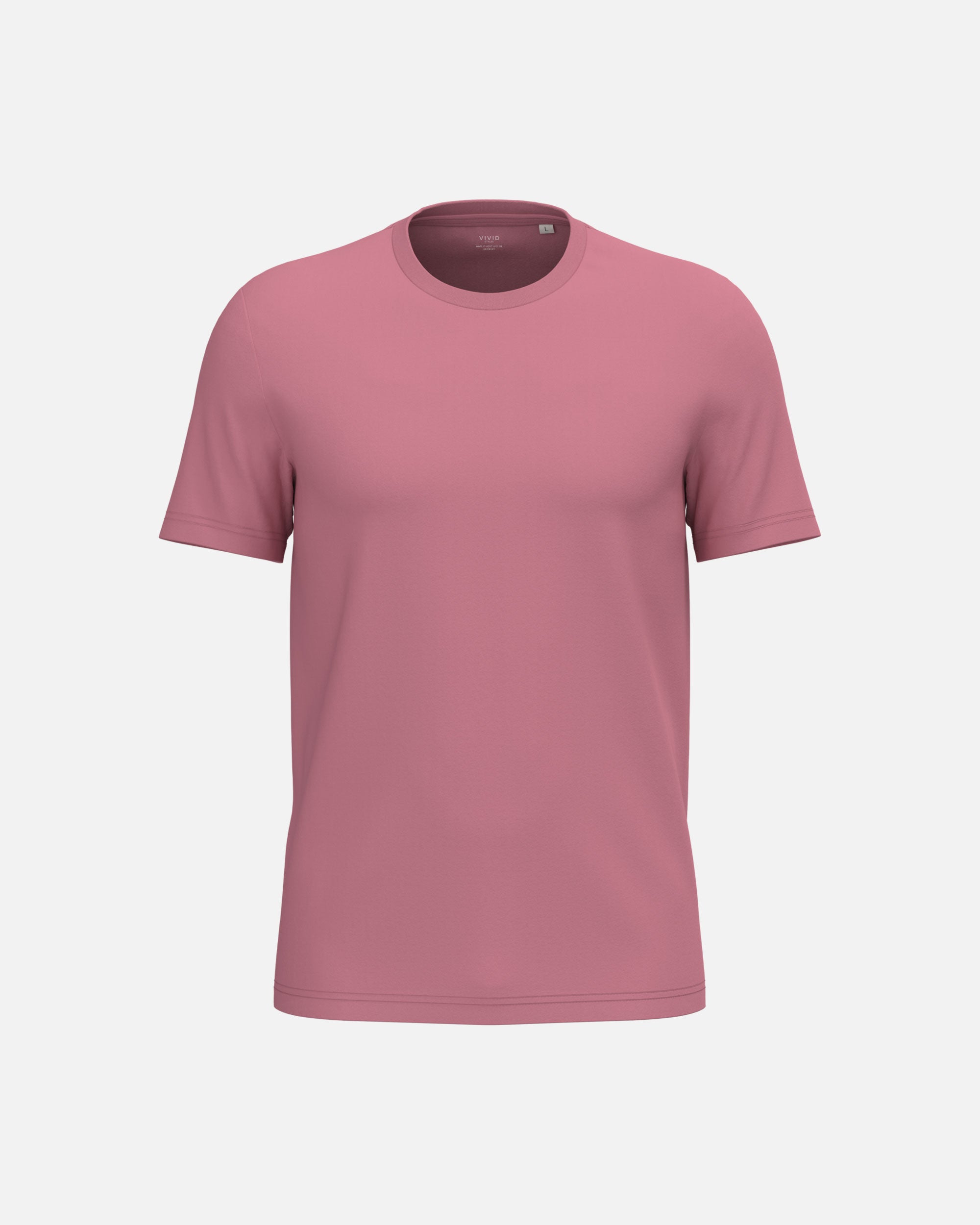 Klassisches Unisex Basic T-Shirt Antique Rose von VIVID