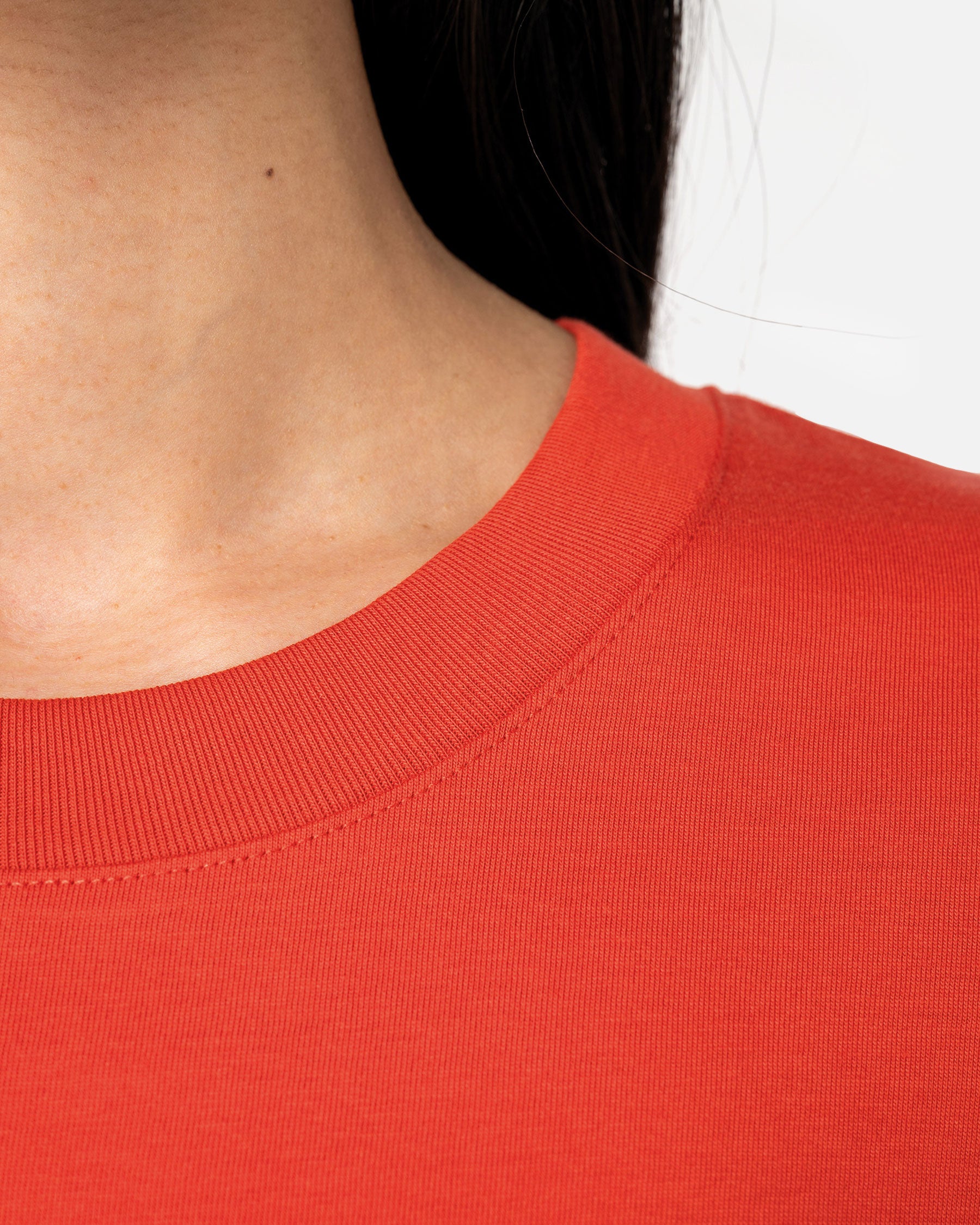 Klassisches Übergroßes Damen T-Shirt