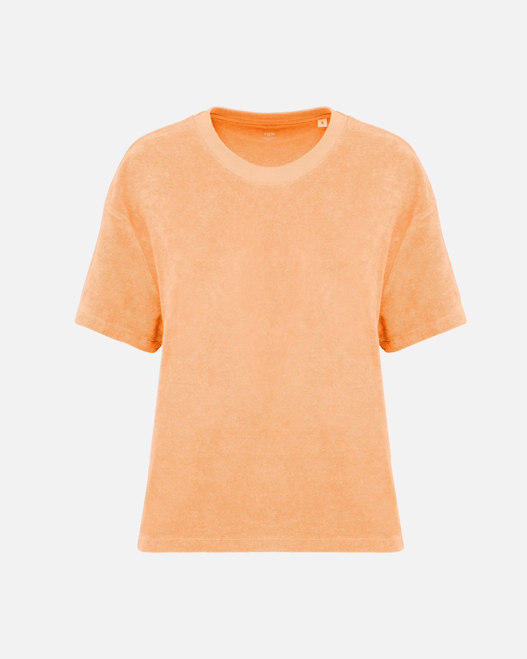 Übergroßes Damen Frottee T-Shirt