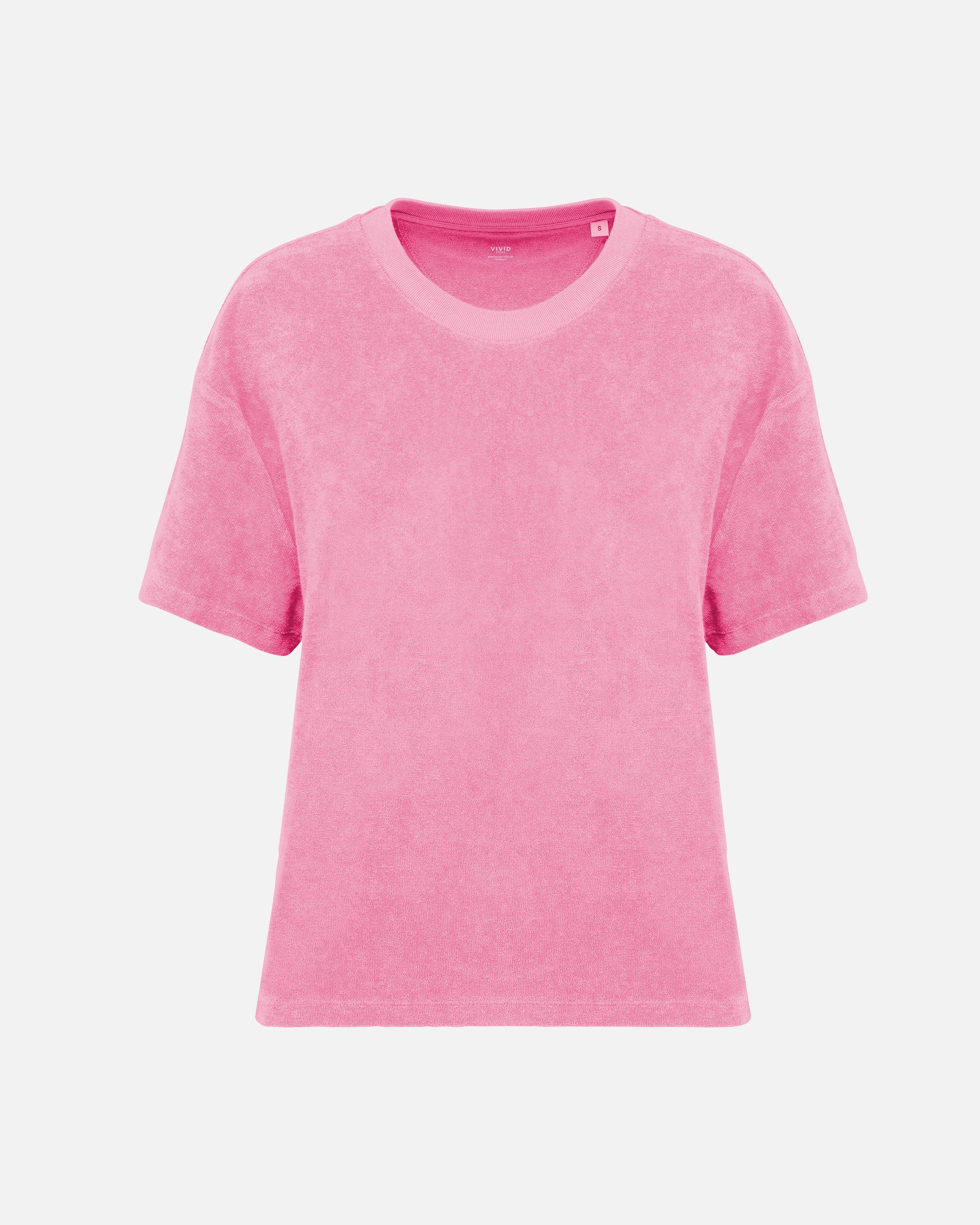 Übergroßes Damen Frottee T-Shirt