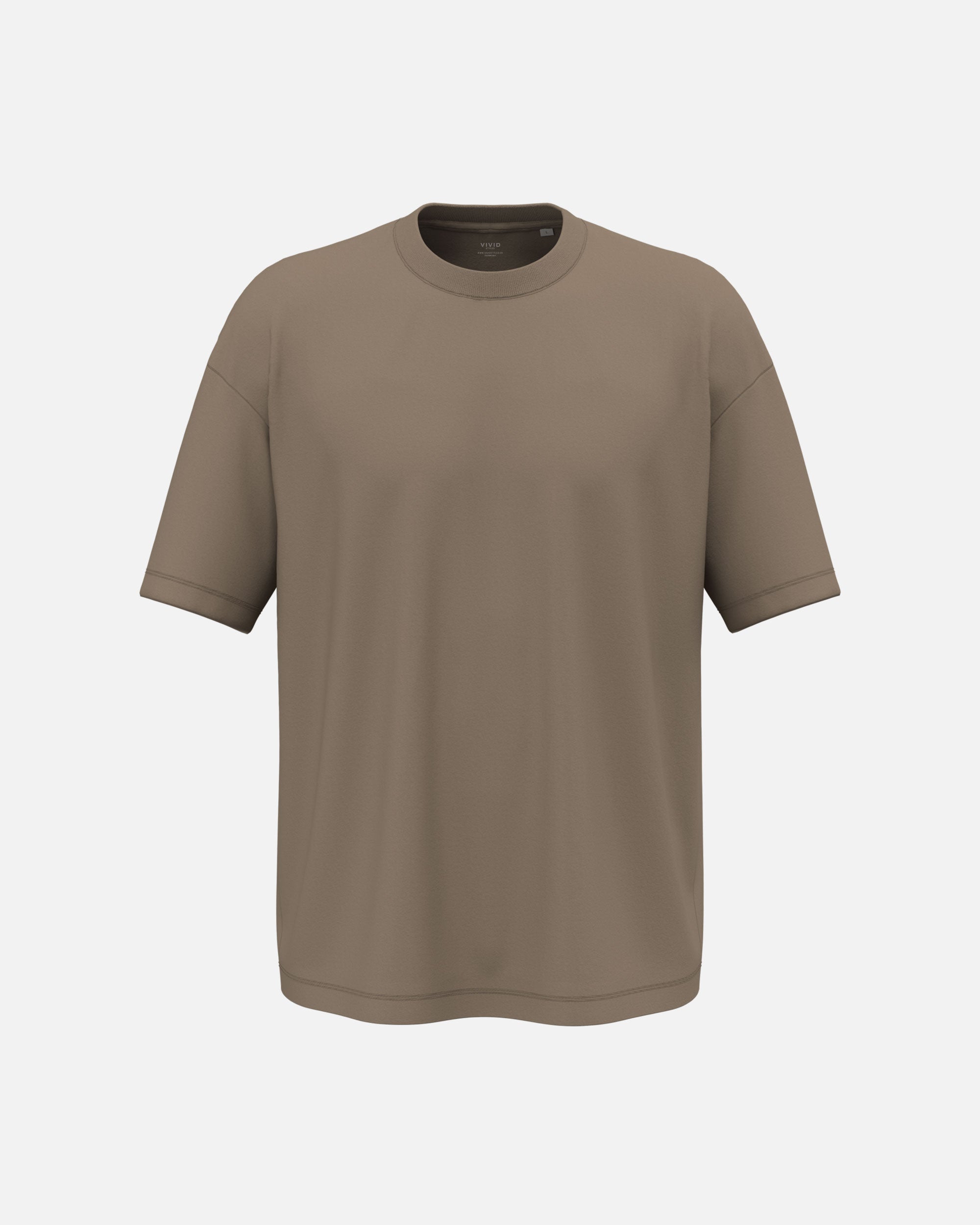 Klassisches Übergoßes Herren T-Shirt