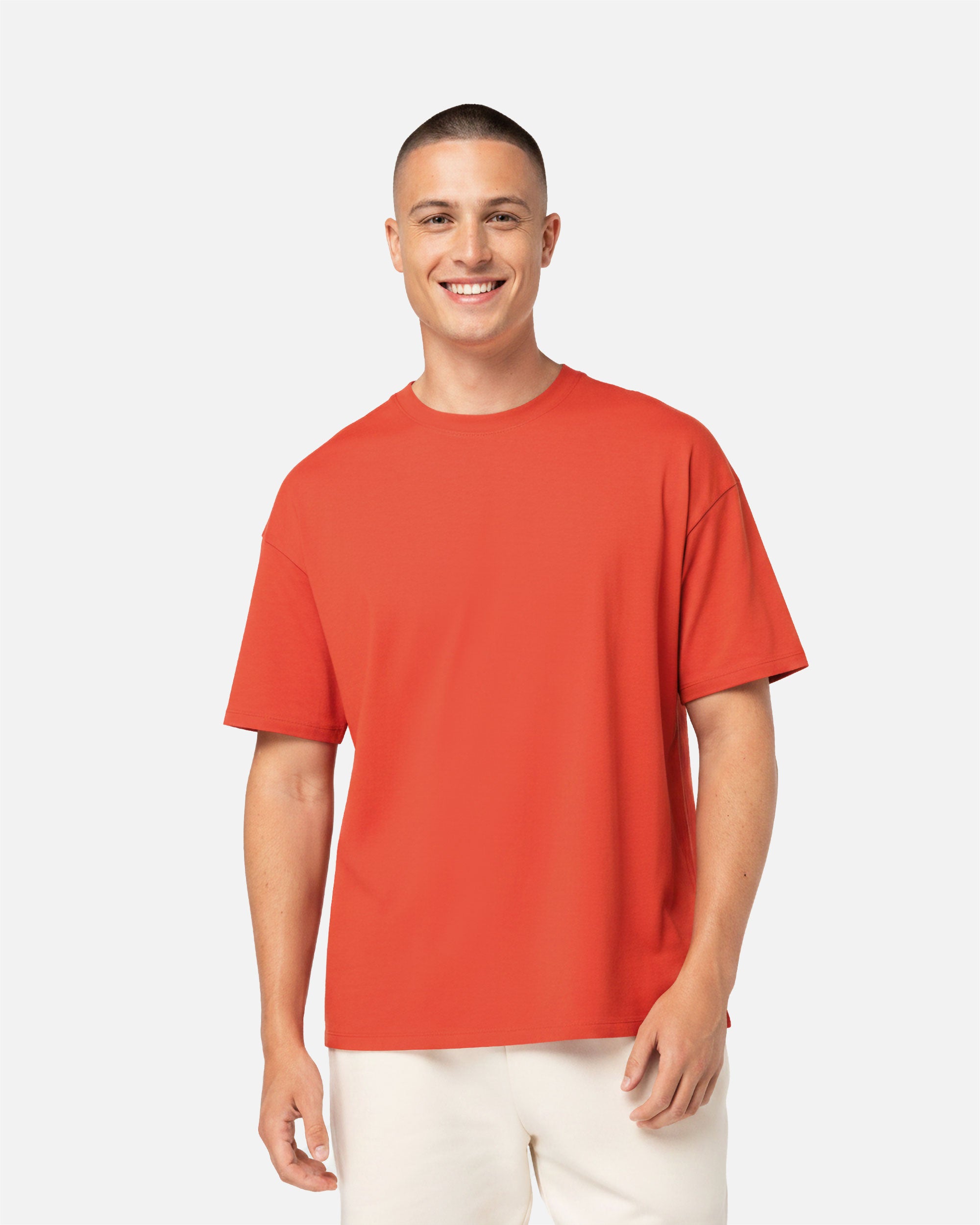 Klassisches Übergoßes Herren T-Shirt