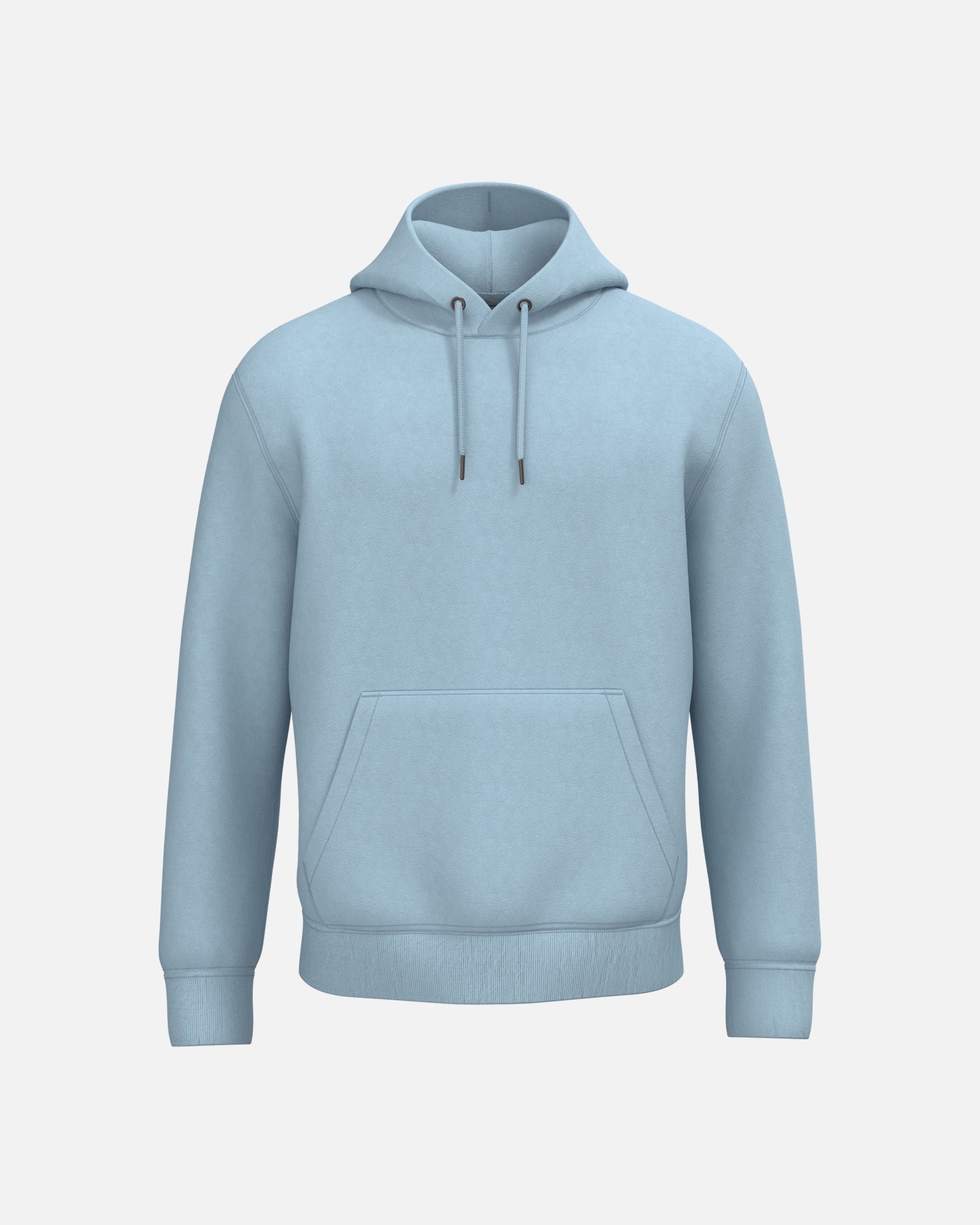 Schweres Unisex Kapuzensweatshirt Aquamarine von VIVID