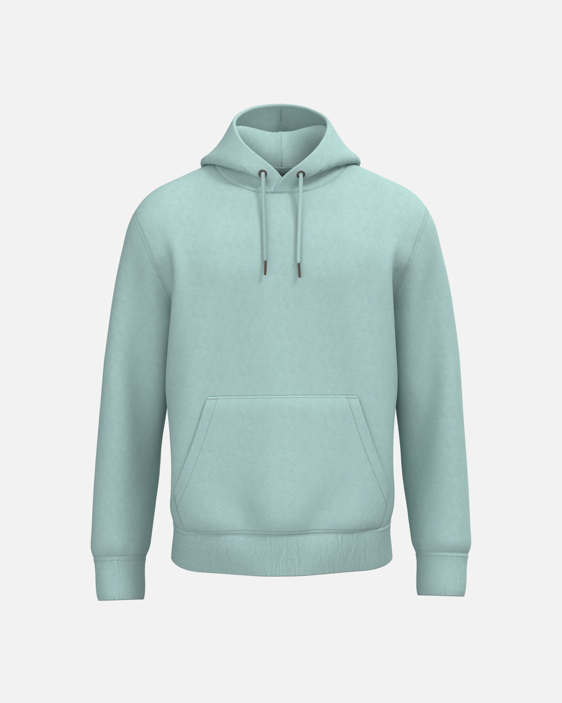 Schweres Unisex Kapuzensweatshirt Jade Green von VIVID